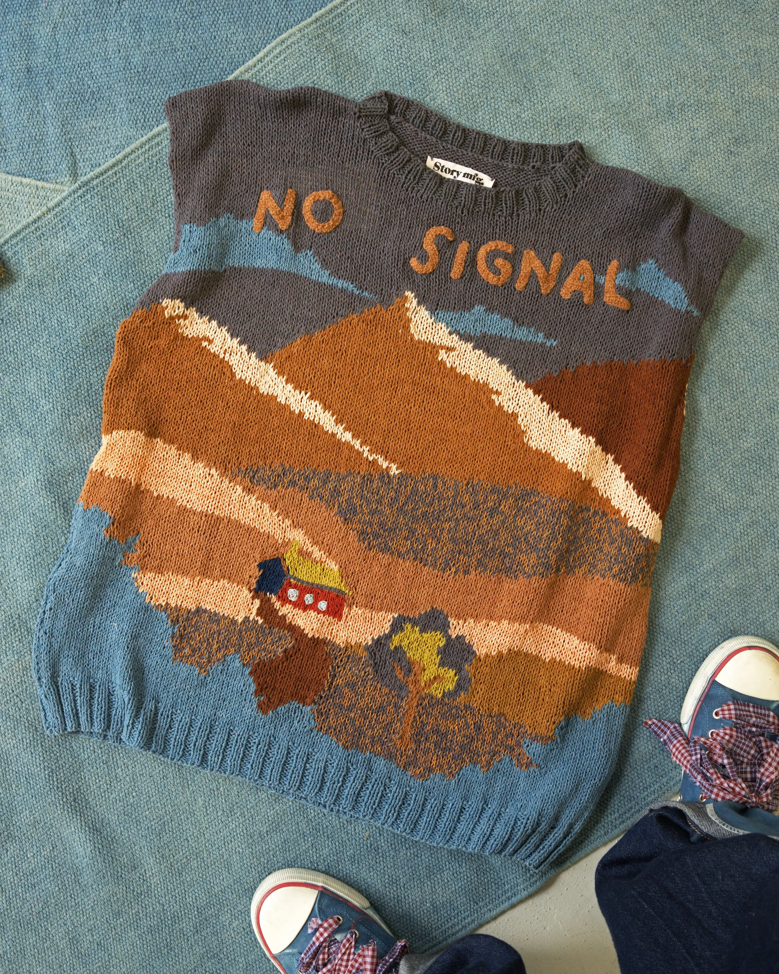 Keeping Knit Vest - Sleeping Hills sold by Story Mfg. product image thumbnail 4