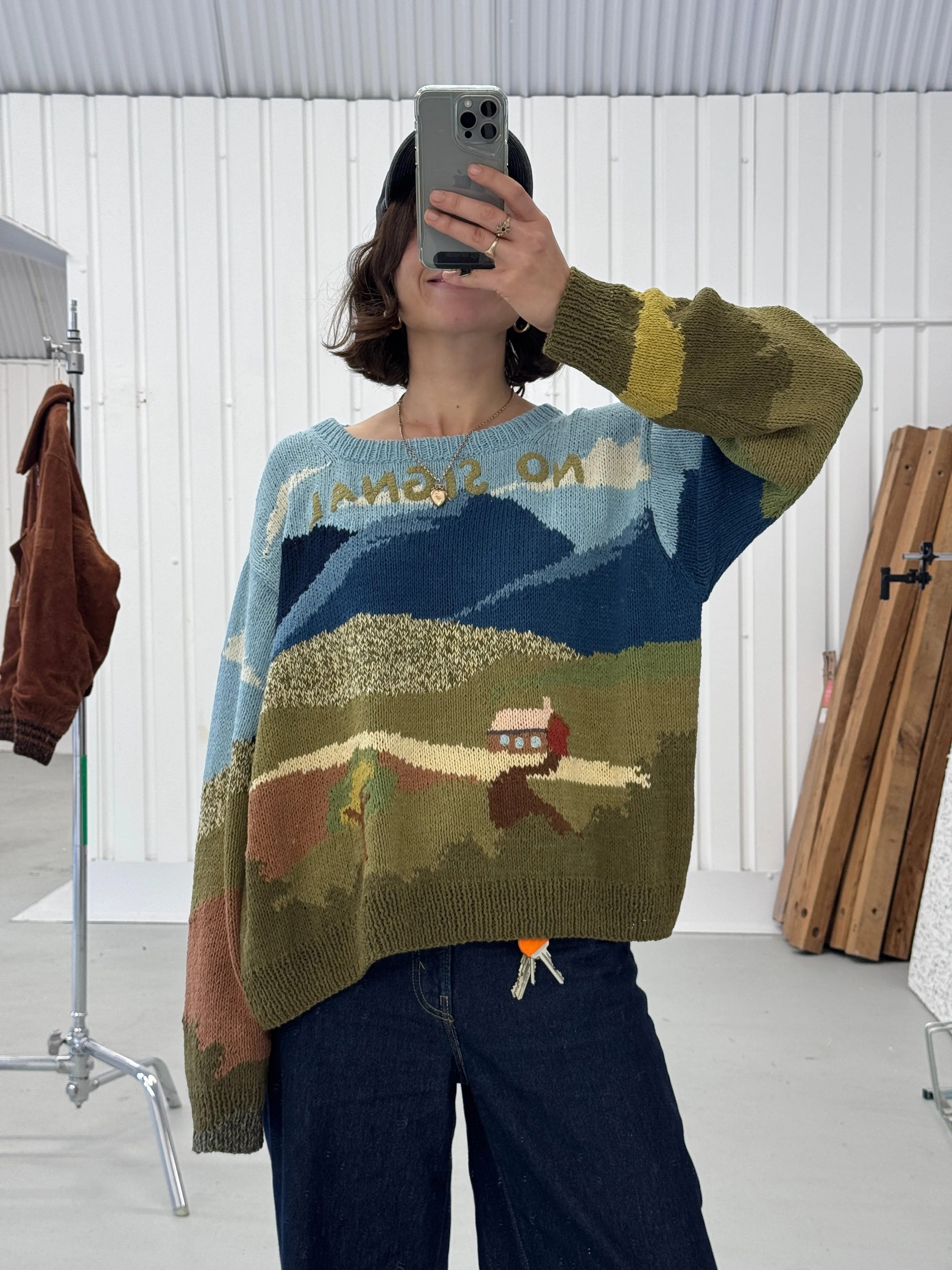 Piper Knit Jumper - Quiet Hills sold by Story Mfg. product image thumbnail 2