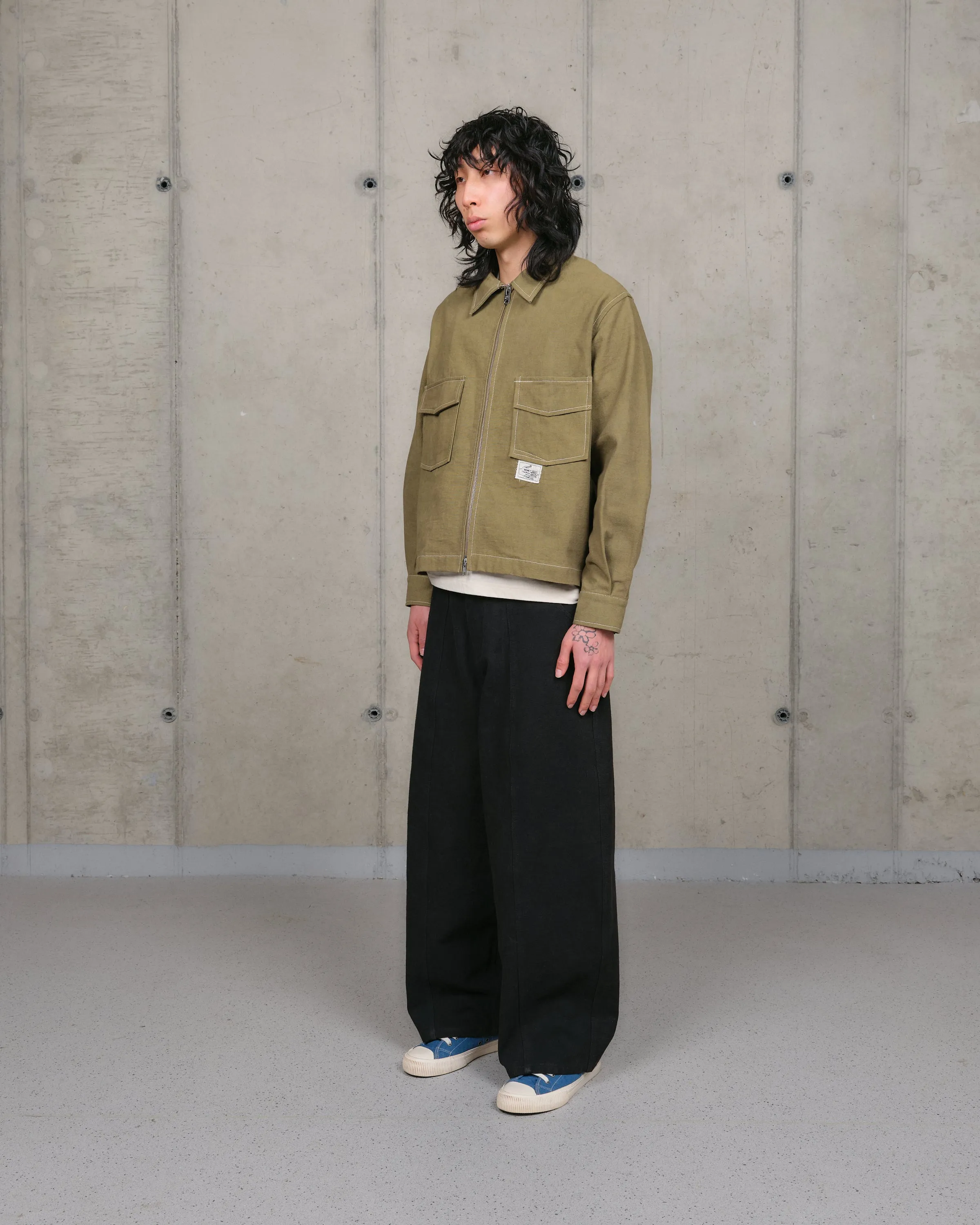 555 Jacket - Olive Wonky-Wear sold by Story Mfg. product image thumbnail 4