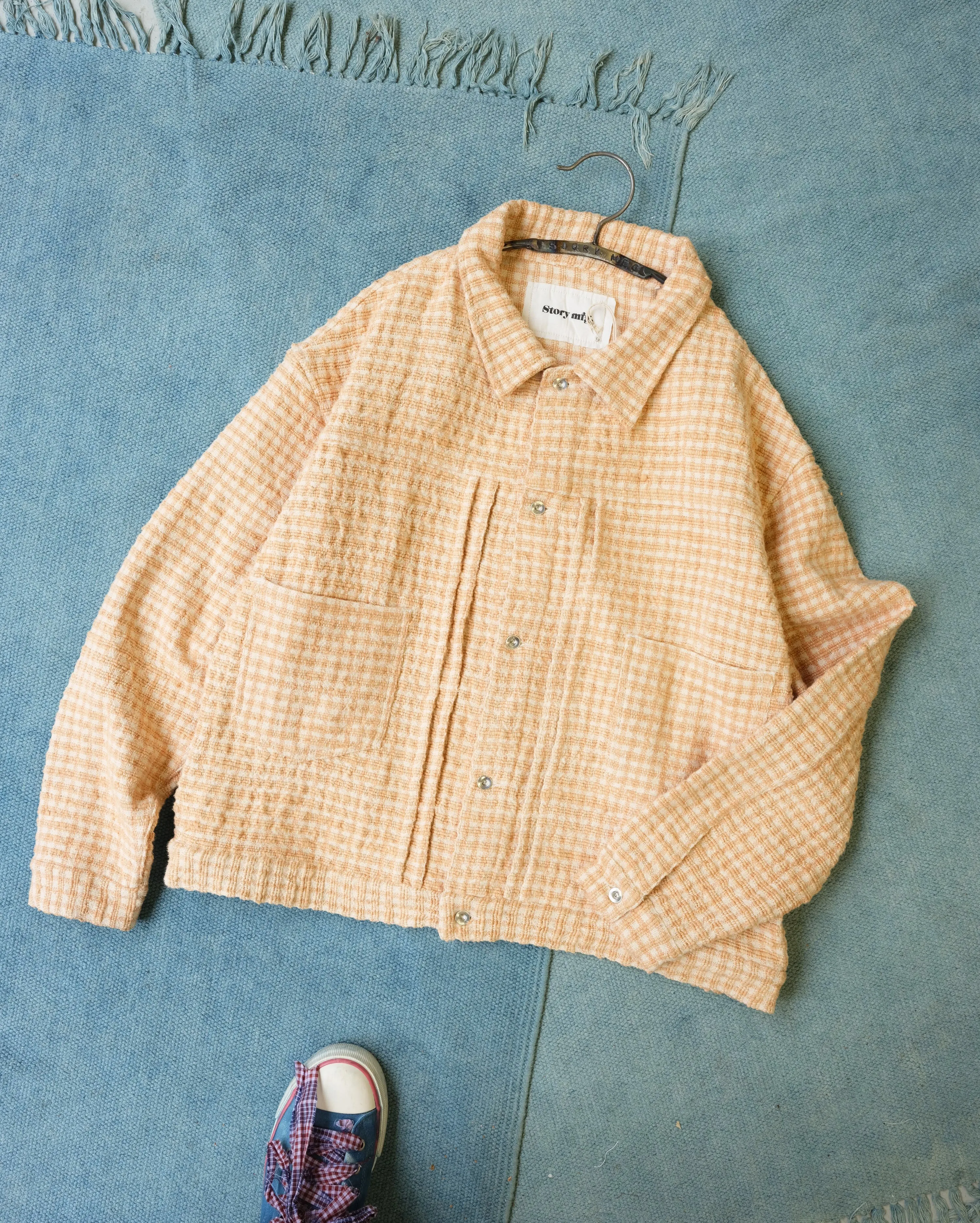 Sundae Jacket - Sand Wobbly Waffle sold by Story Mfg. product image thumbnail 2
