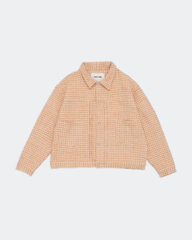 Sundae Jacket - Sand Wobbly Waffle sold by Story Mfg.