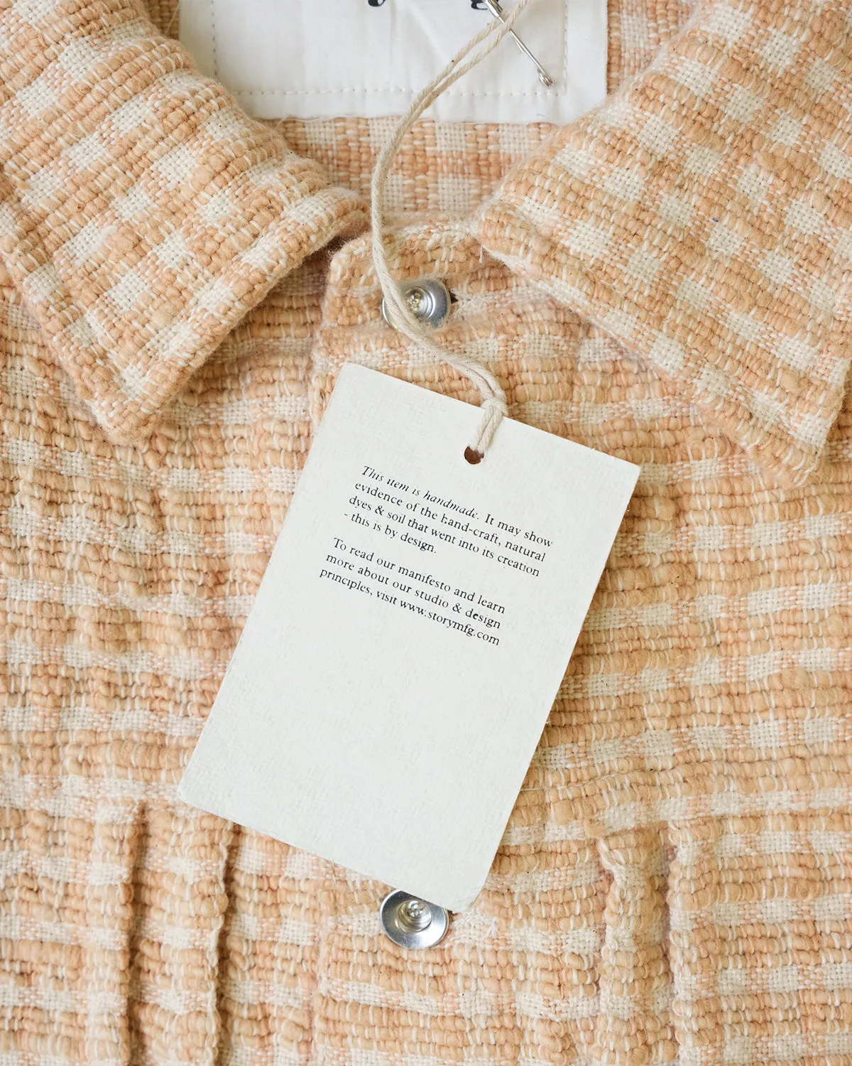 Sundae Jacket - Sand Wobbly Waffle sold by Story Mfg. product image thumbnail 3