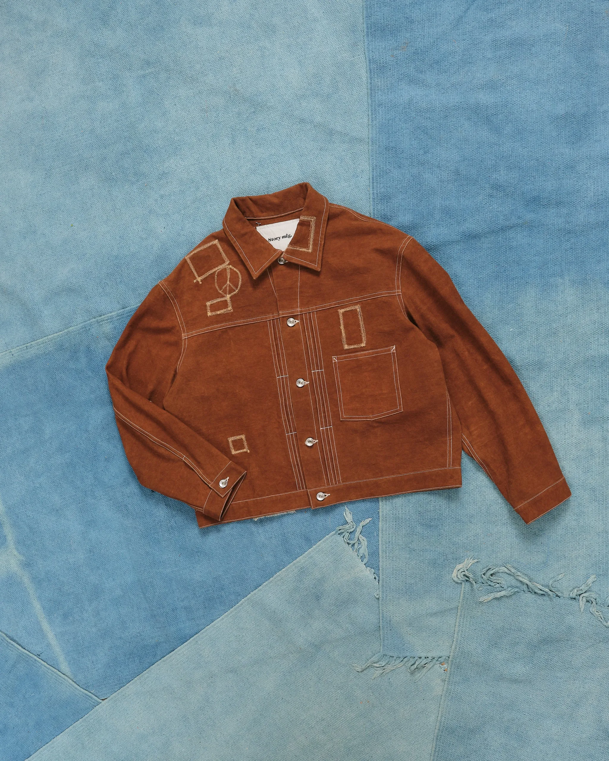 Ever Jacket - Brown Canvas Repair sold by Story Mfg. product image thumbnail 4