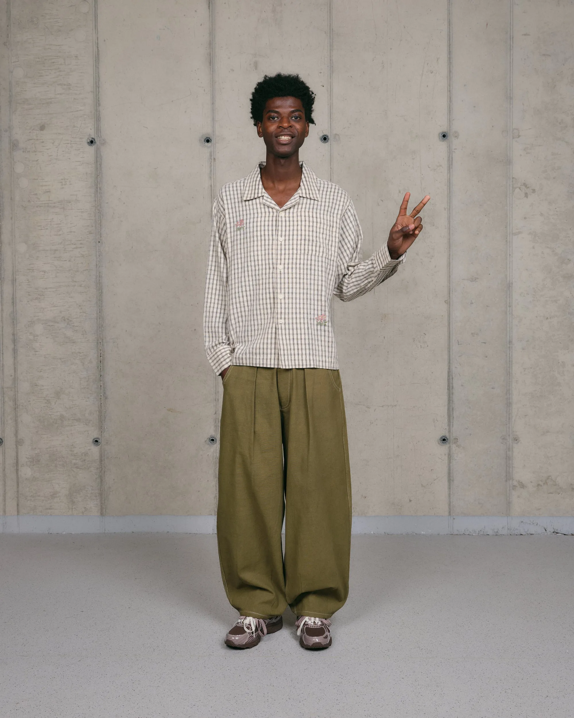 Greetings Shirt LS - Interrupted Beads sold by Story Mfg. product image thumbnail 2