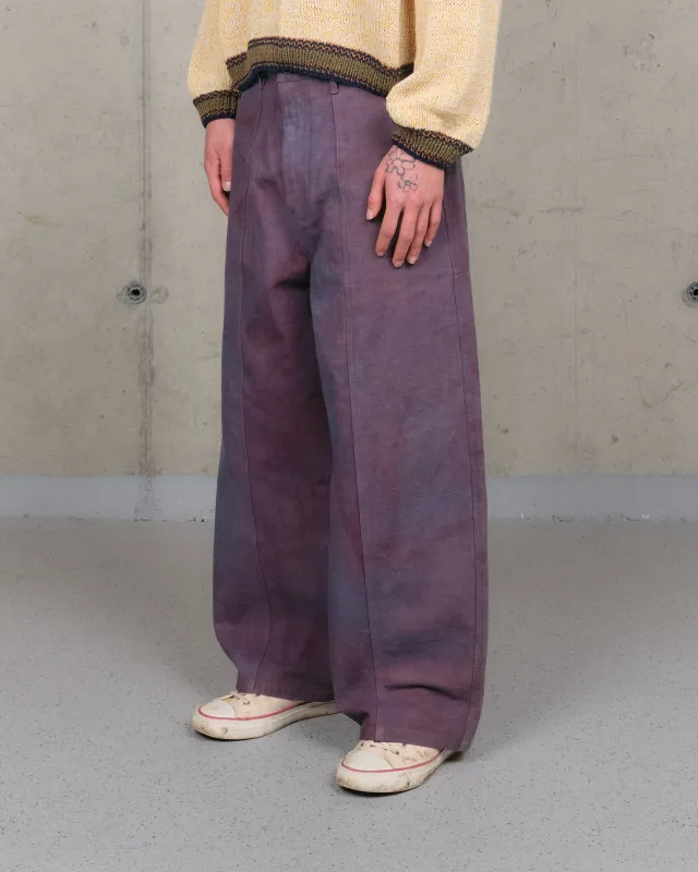 Document Pants - Purple Canvas sold by Story Mfg.