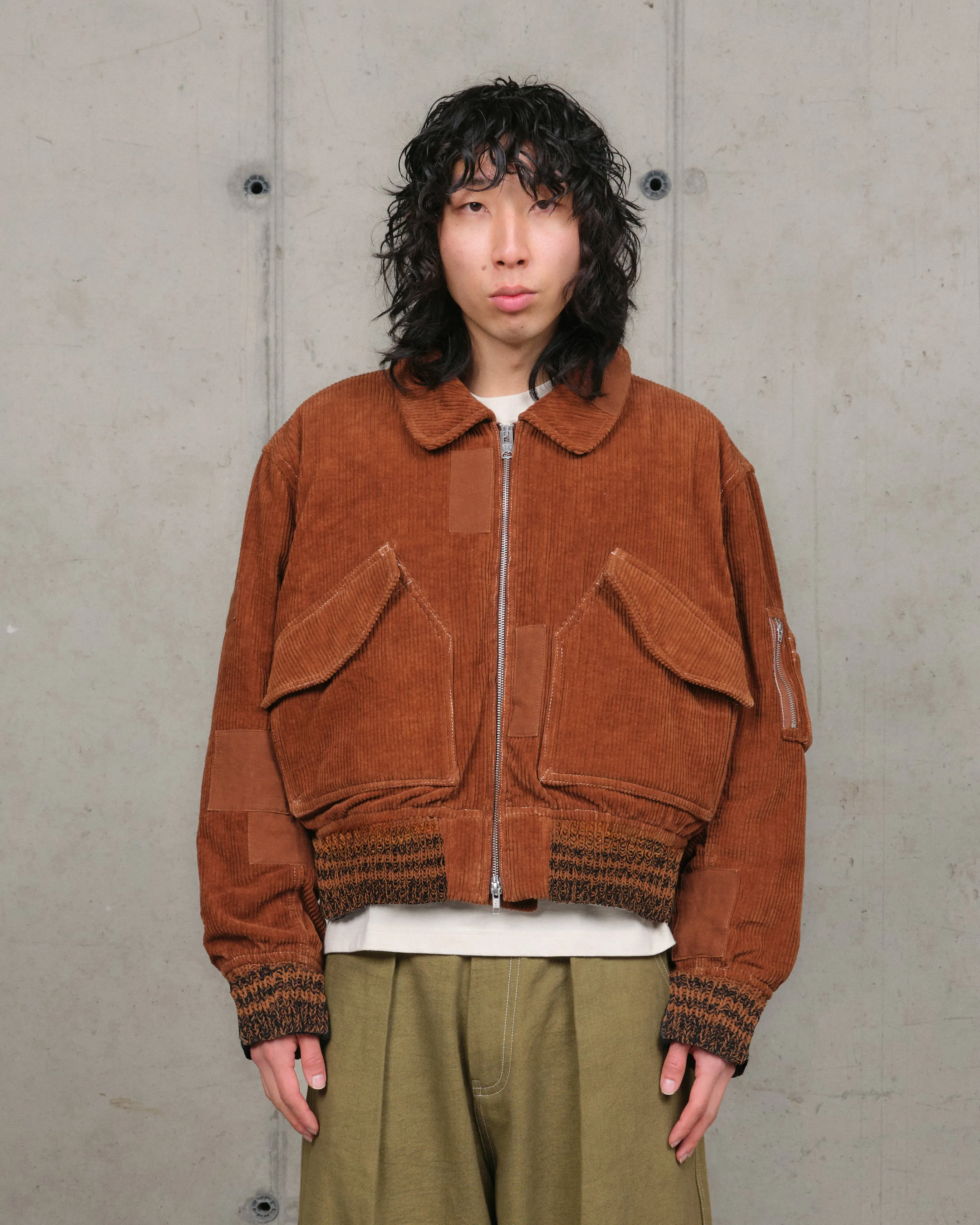 Grain Bomber - Brown Scarecrow Cord sold by Story Mfg.