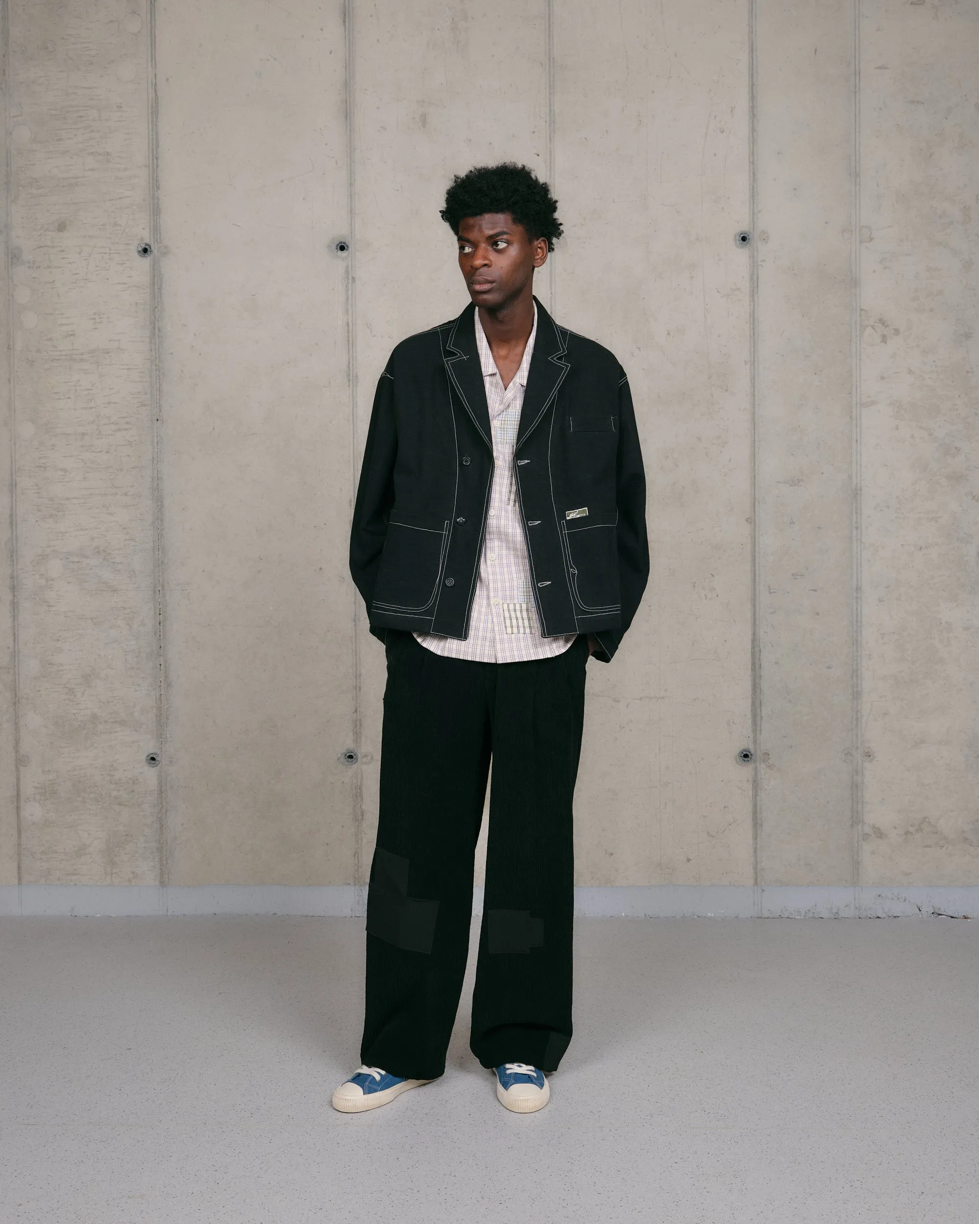 Fenn Trouser - Black Scarecrow sold by Story Mfg. product image thumbnail 3