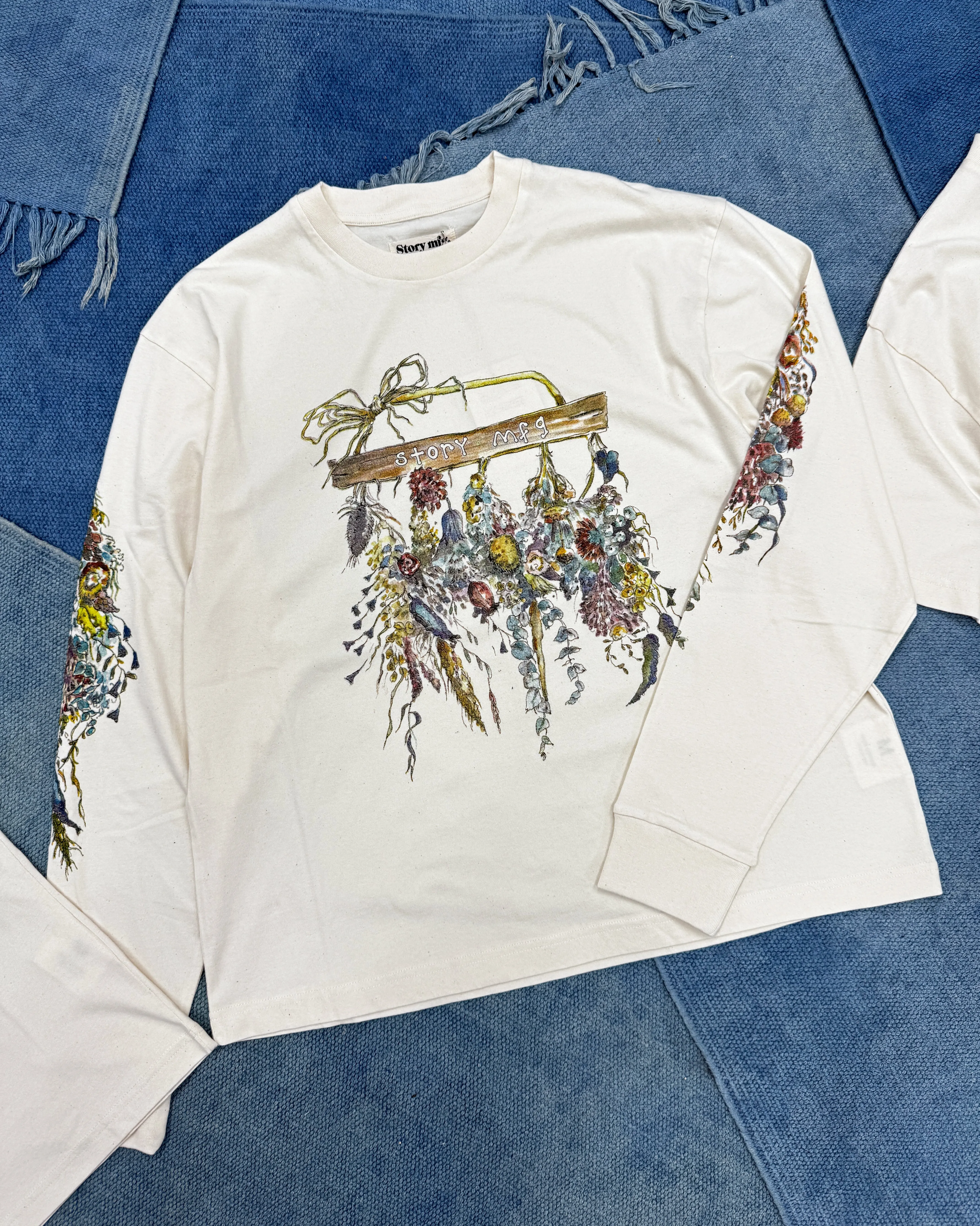 Grateful Tee LS - Wildflowers sold by Story Mfg. product image thumbnail 2