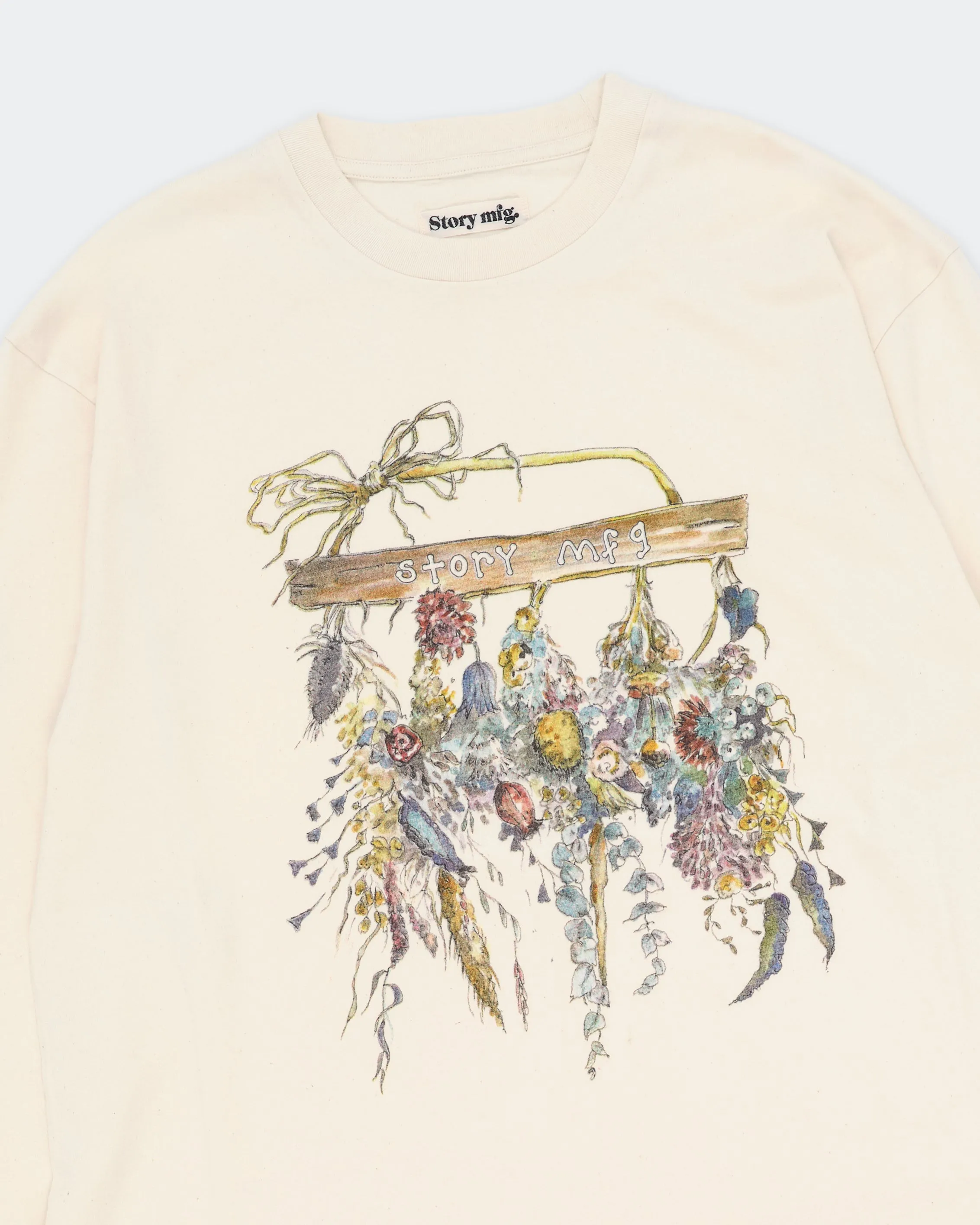 Grateful Tee LS - Wildflowers sold by Story Mfg. product image thumbnail 3
