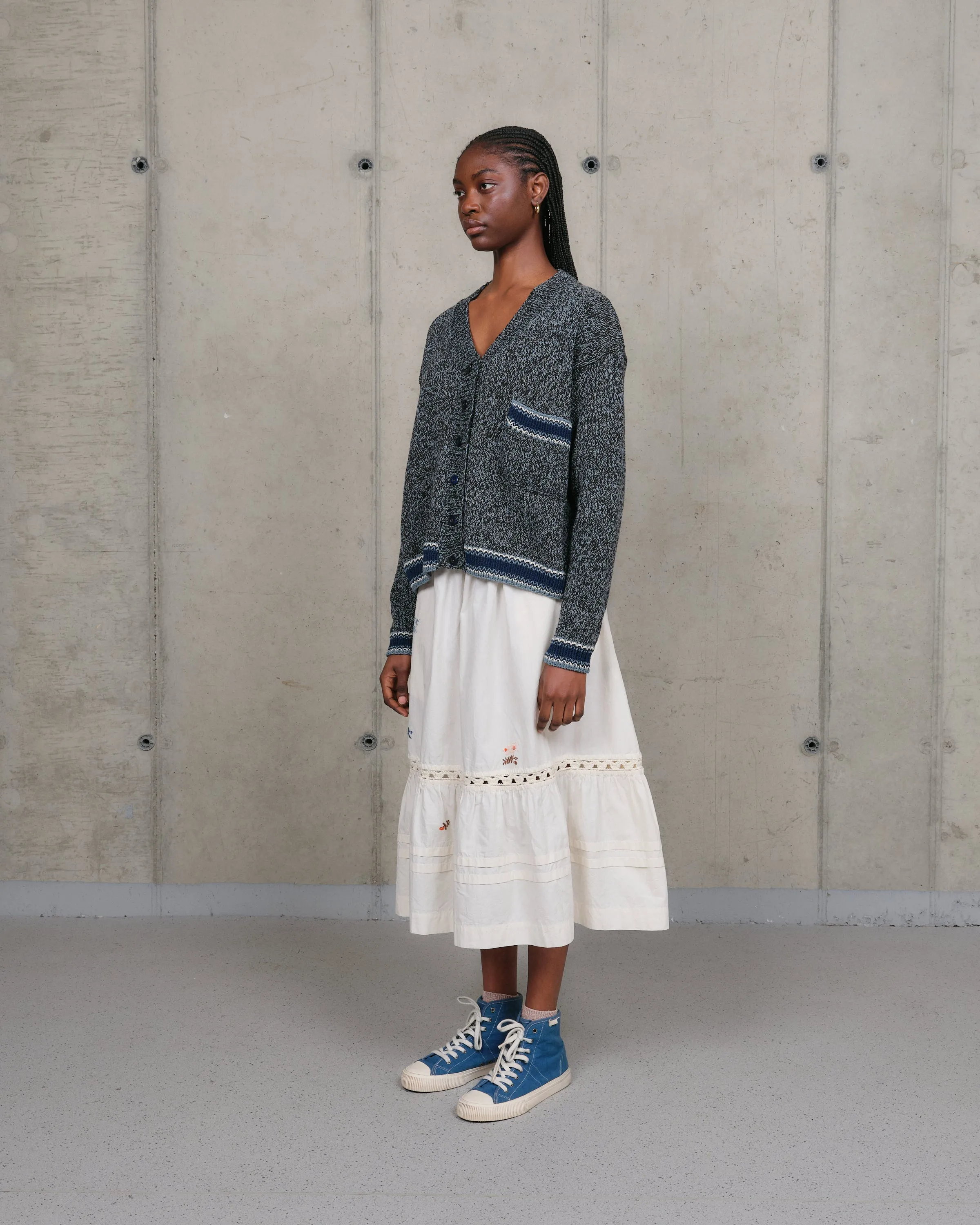 Bulb Cardigan - Twisted Black sold by Story Mfg. product image thumbnail 4