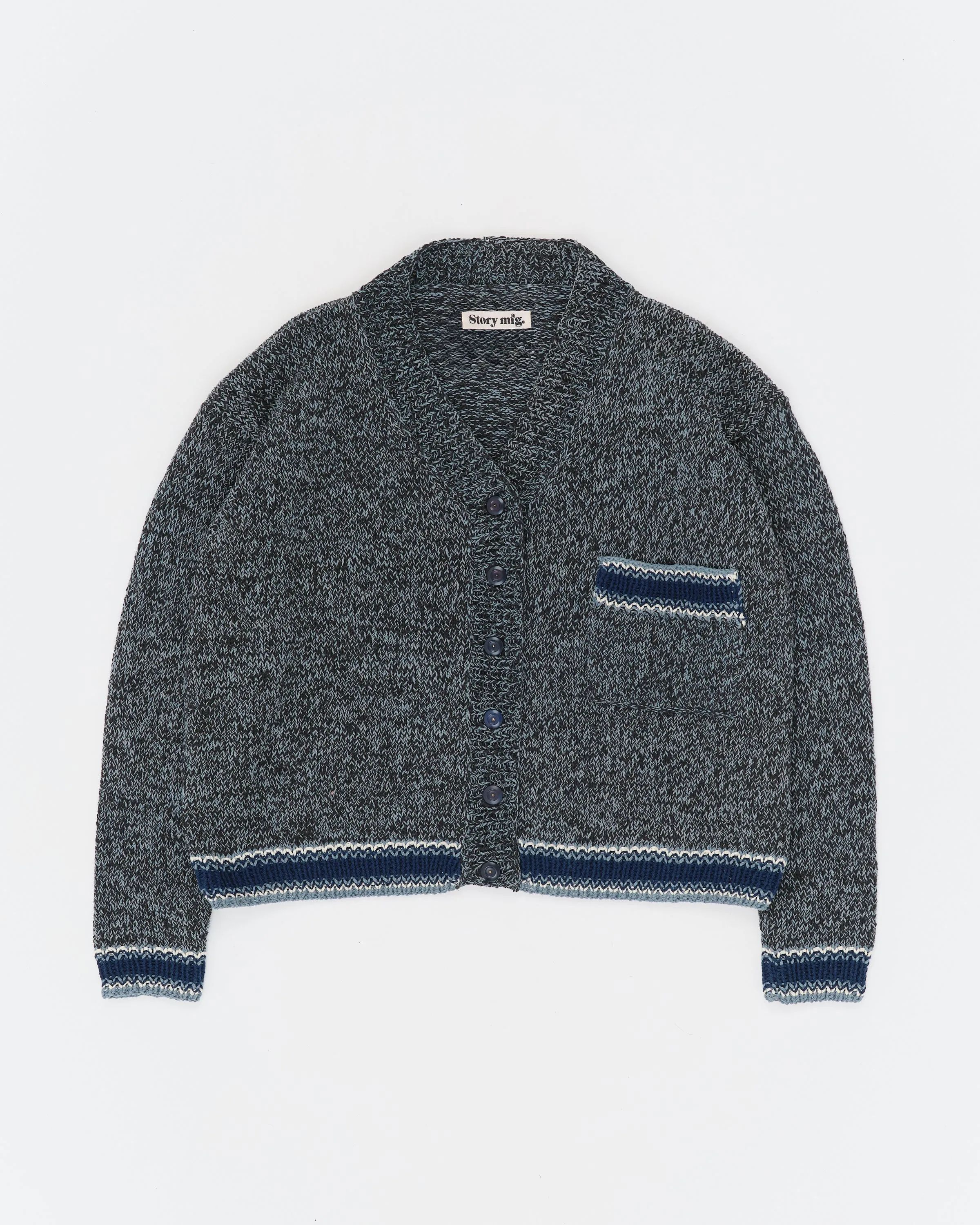 Bulb Cardigan - Twisted Black sold by Story Mfg. product image thumbnail 3