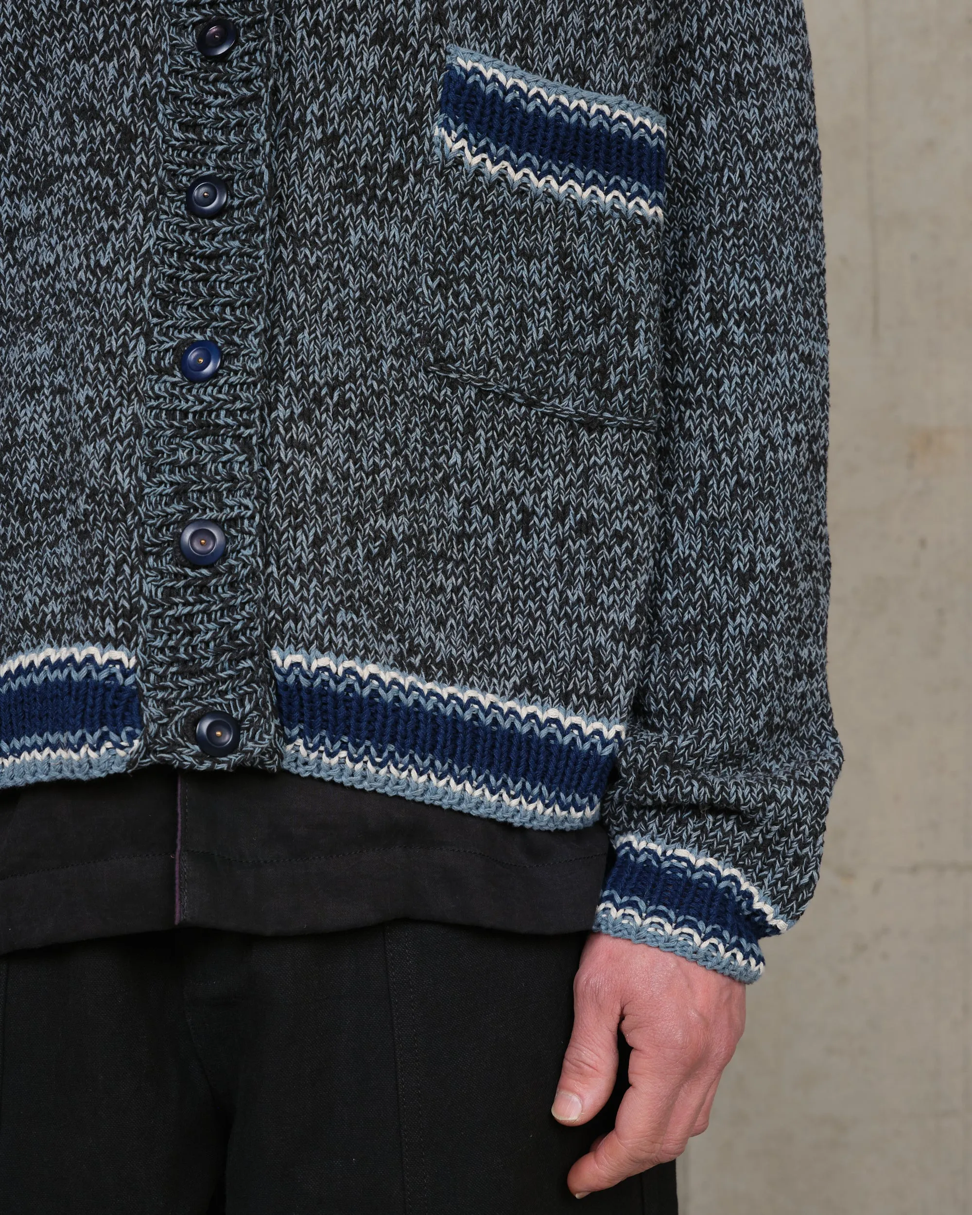 Bulb Cardigan - Twisted Black sold by Story Mfg. product image thumbnail 5