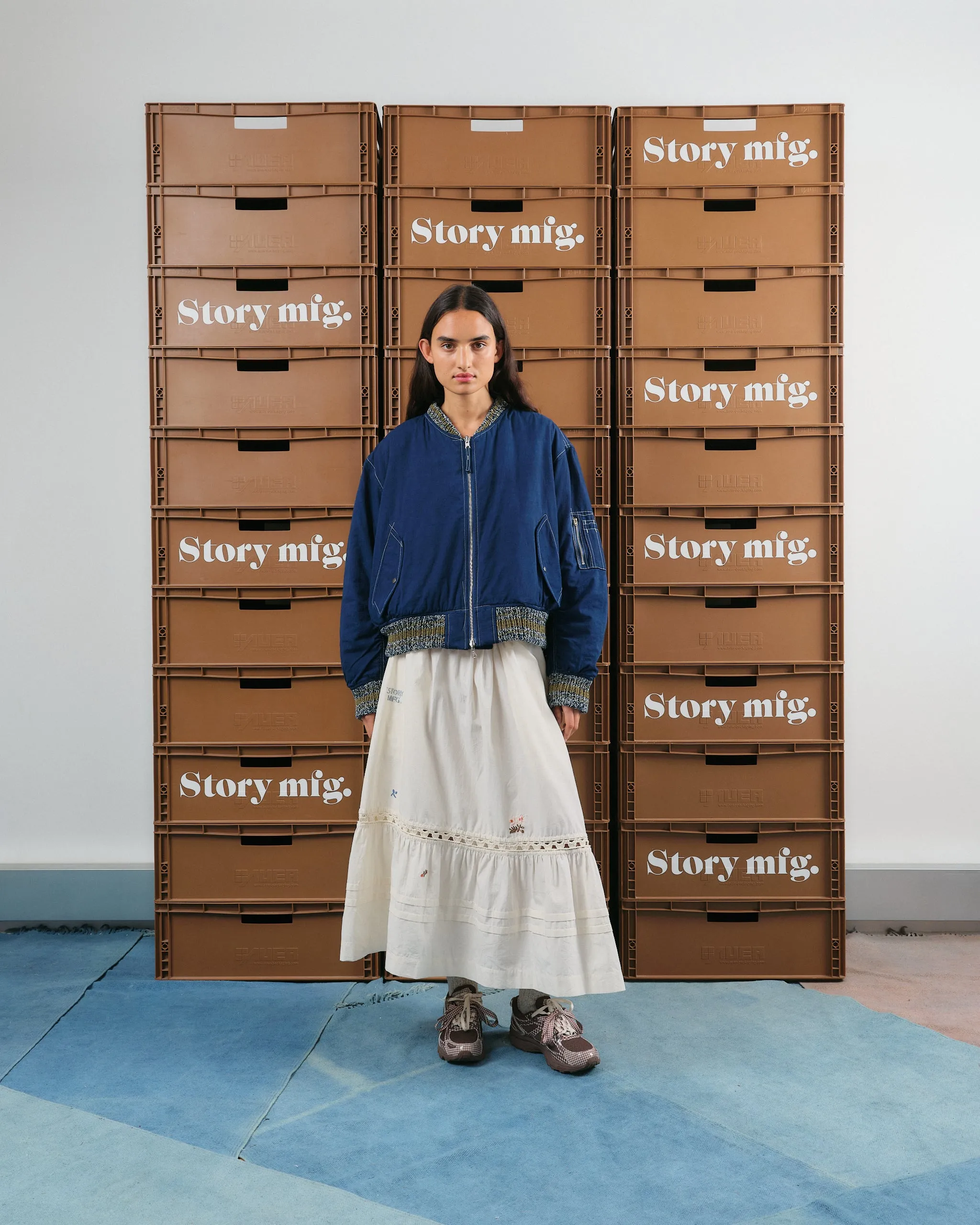 Nutmeg Skirt - Interrupted Embroidery sold by Story Mfg. product image thumbnail 5