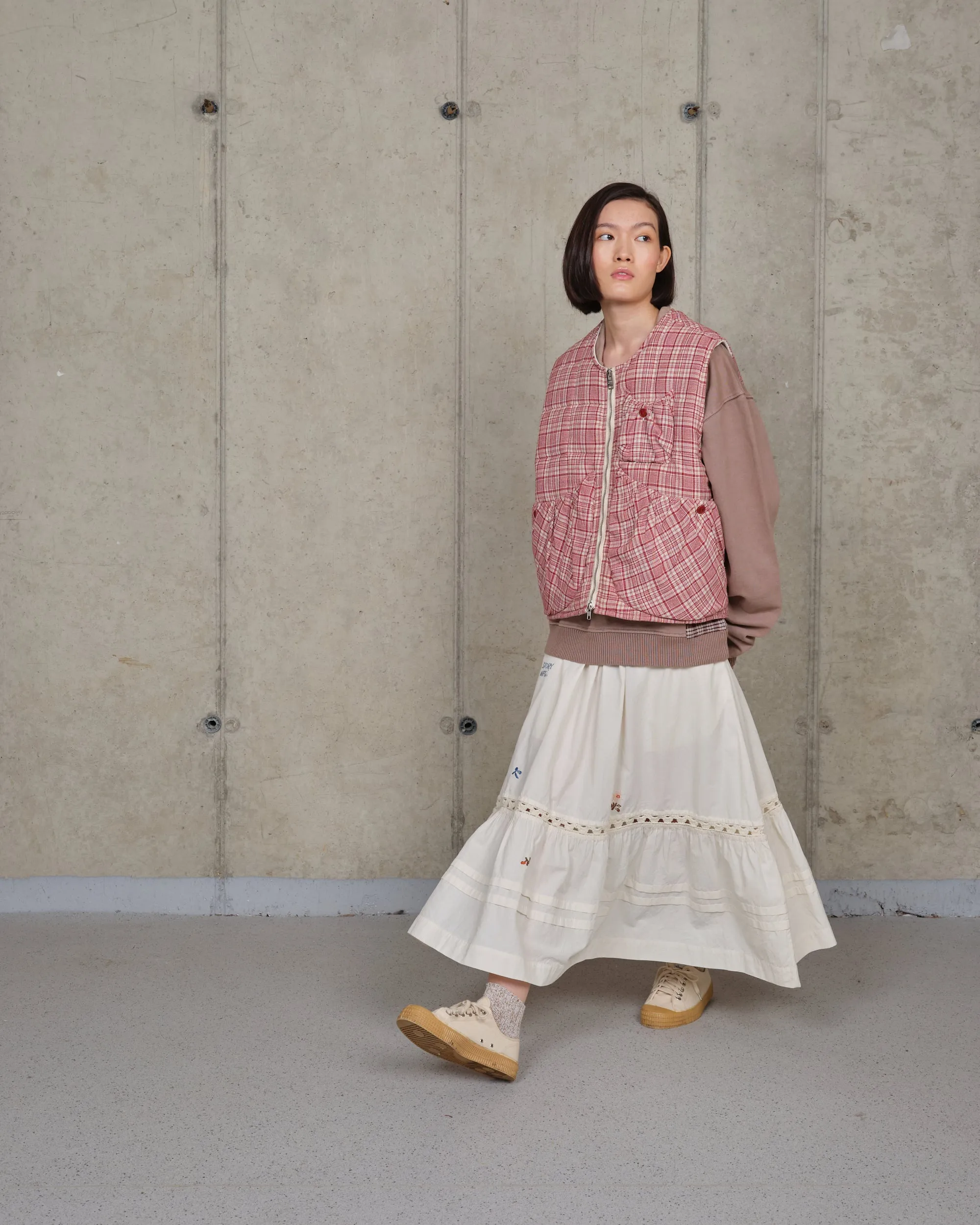 Nutmeg Skirt - Interrupted Embroidery sold by Story Mfg. product image thumbnail 2