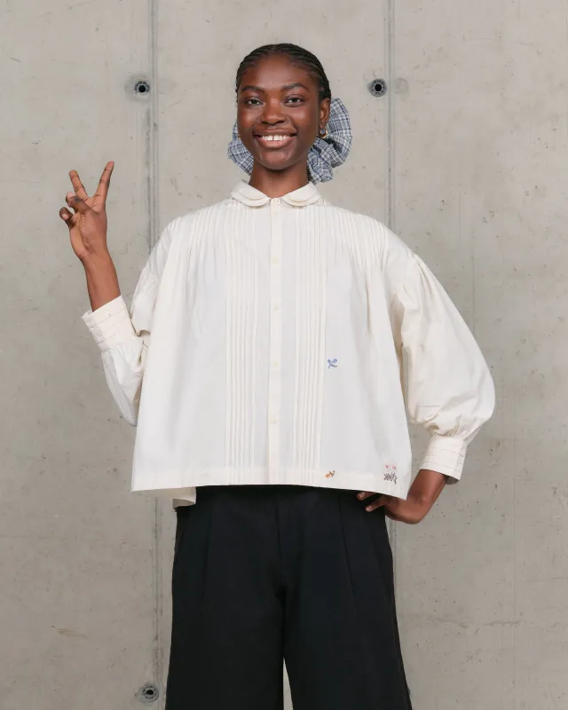 Still Shirt - Interrupted Embroidery sold by Story Mfg.