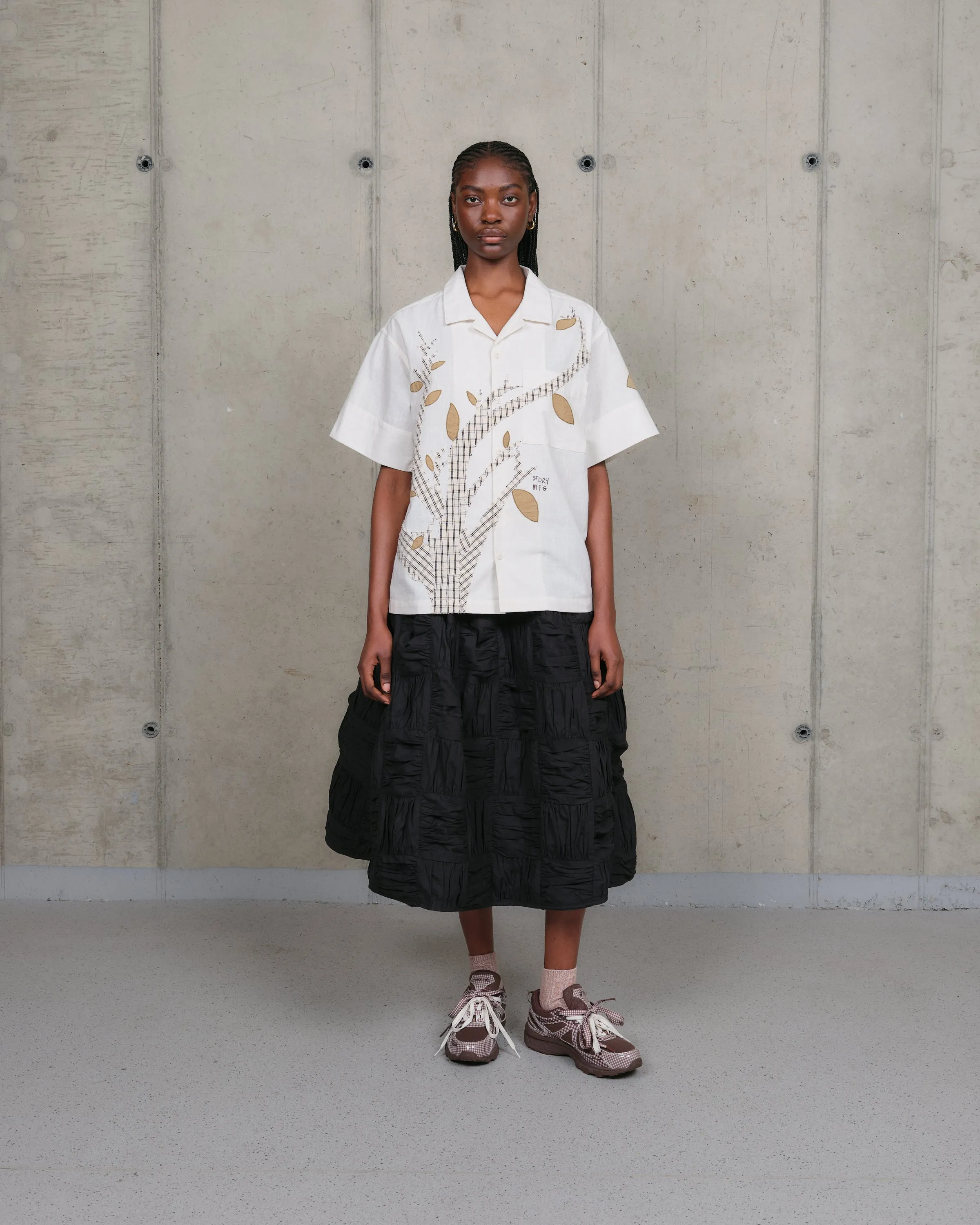 Greetings Shirt SS - Ecru Tree sold by Story Mfg. product image thumbnail 3