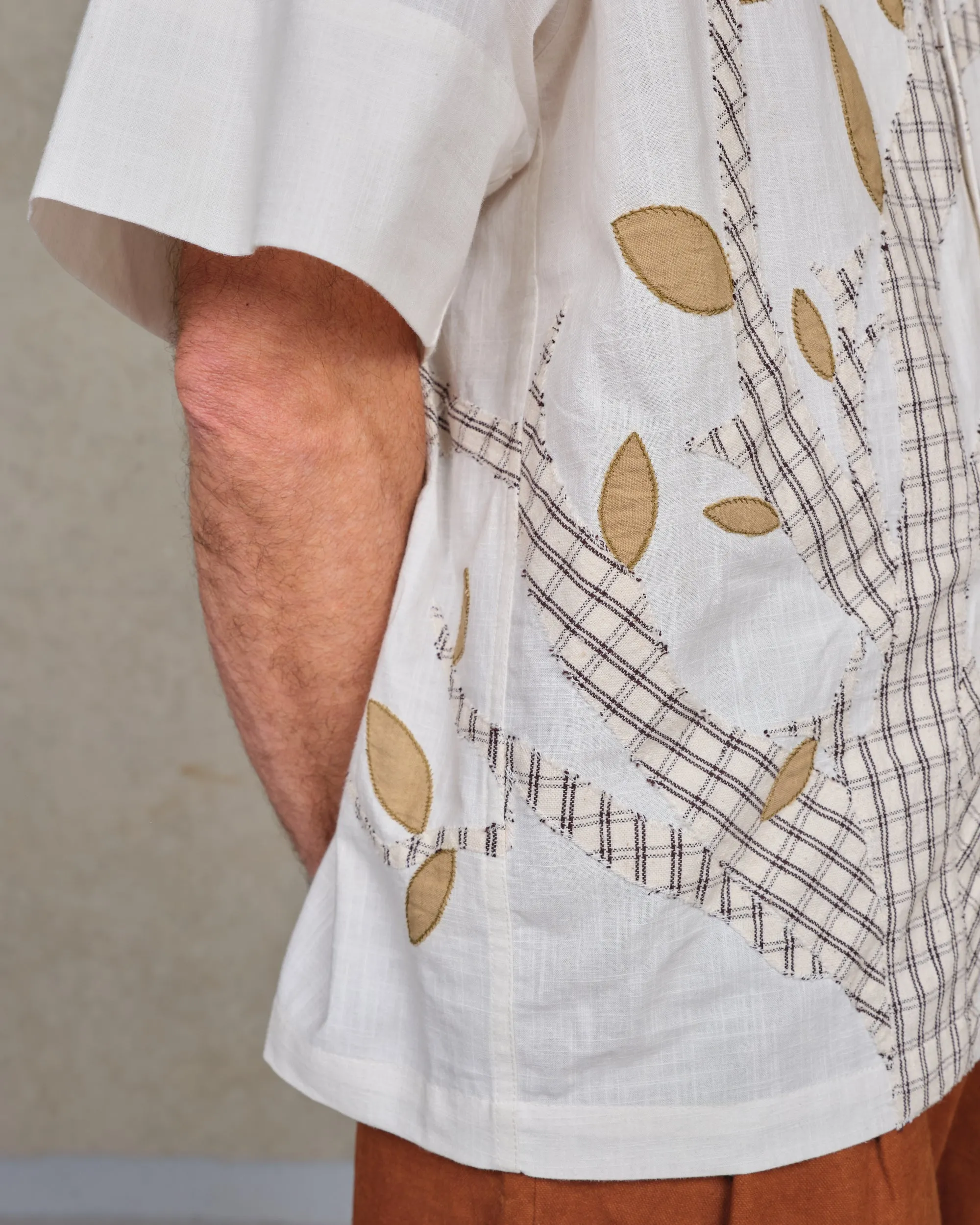 Greetings Shirt SS - Ecru Tree sold by Story Mfg. product image thumbnail 4