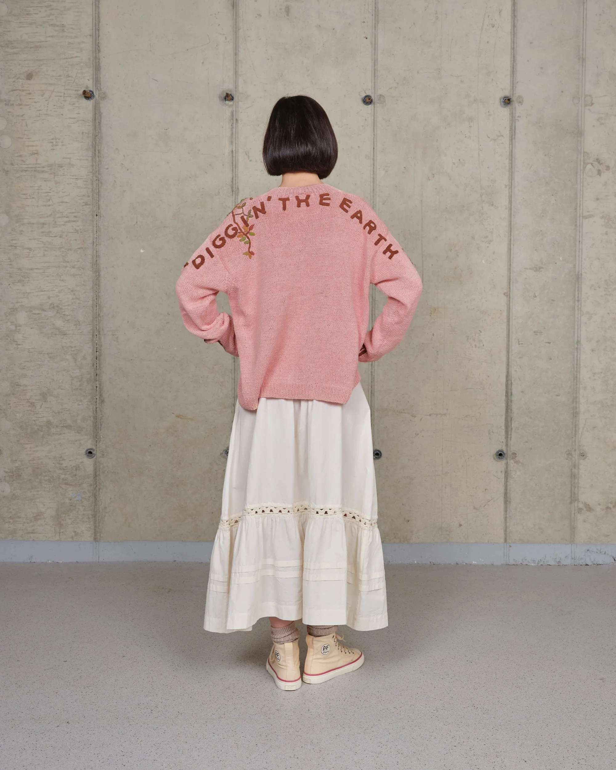 Sunwell Knit Cardigan - Pink Diggin' The Earth sold by Story Mfg. product image thumbnail 4