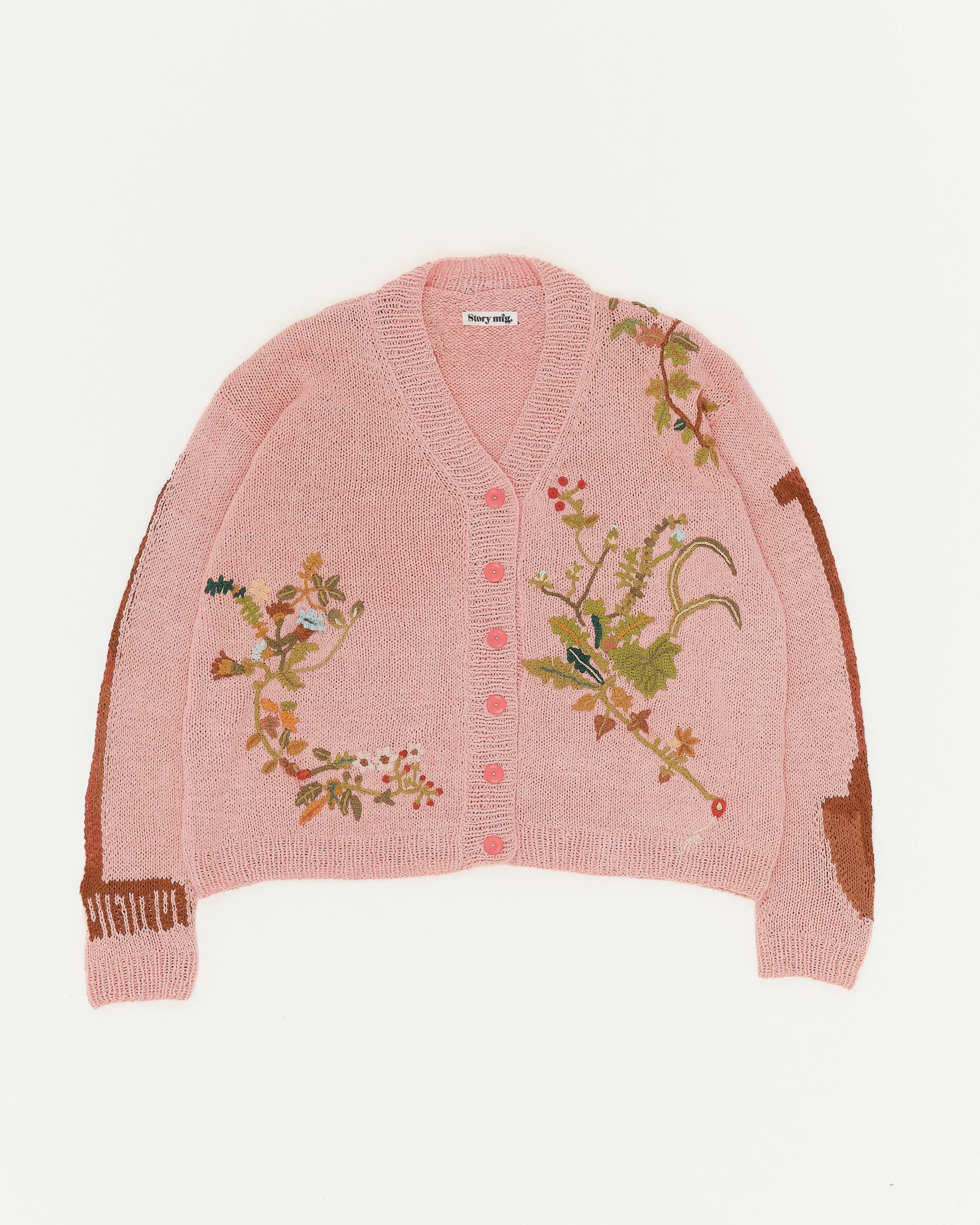Sunwell Knit Cardigan - Pink Diggin' The Earth sold by Story Mfg. product image thumbnail 3