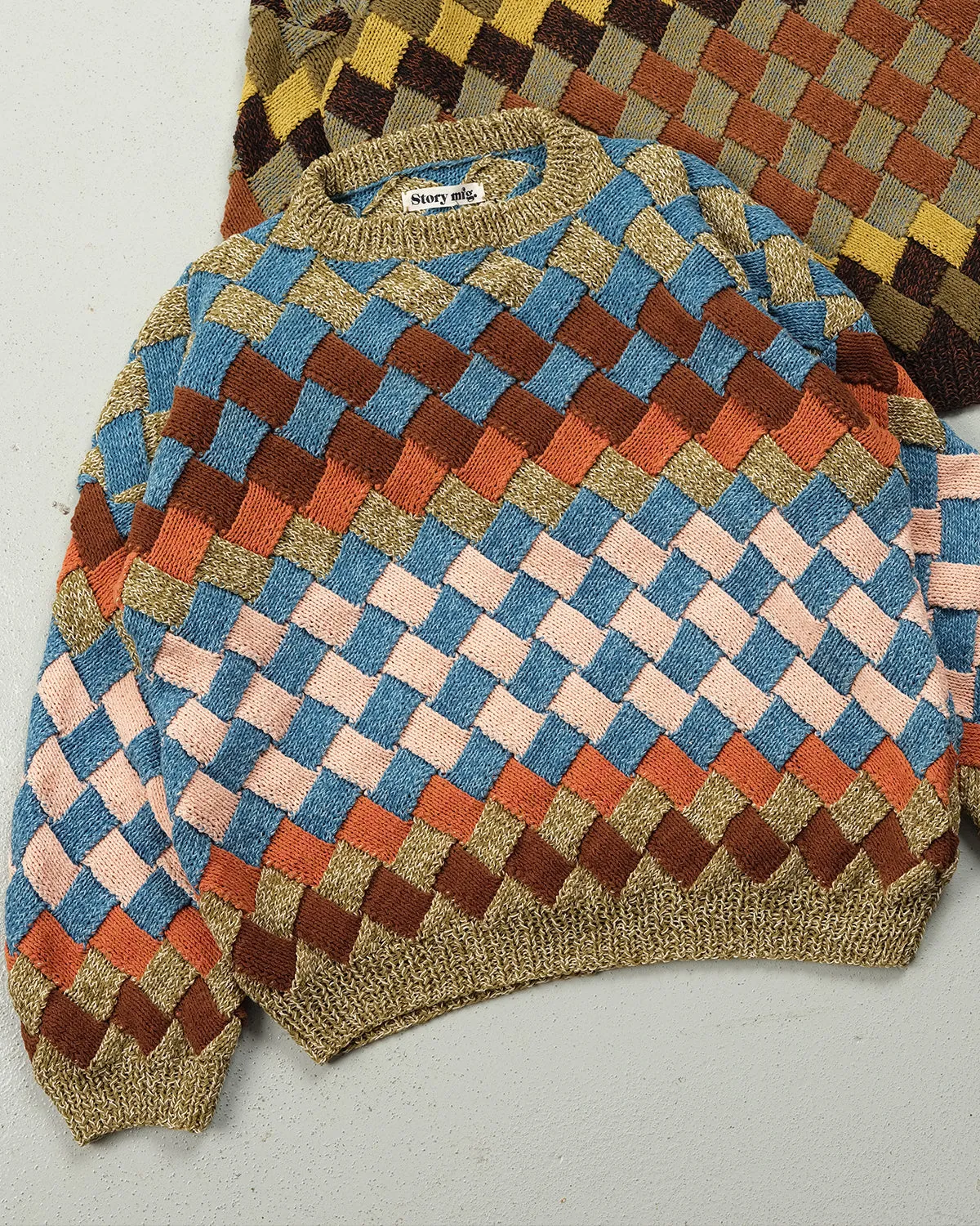 Weaver Knit Jumper - Haze sold by Story Mfg. product image thumbnail 3