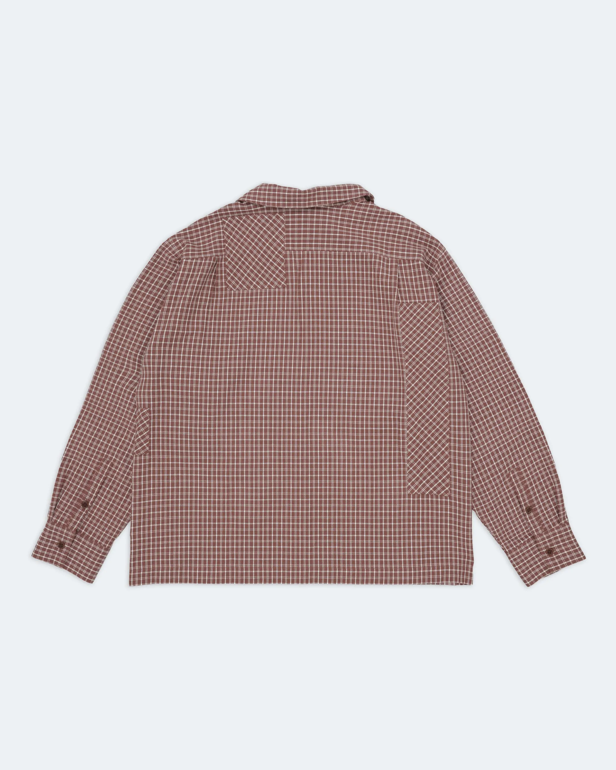 PA Shirt LS - Brown Check sold by Story Mfg. product image thumbnail 5