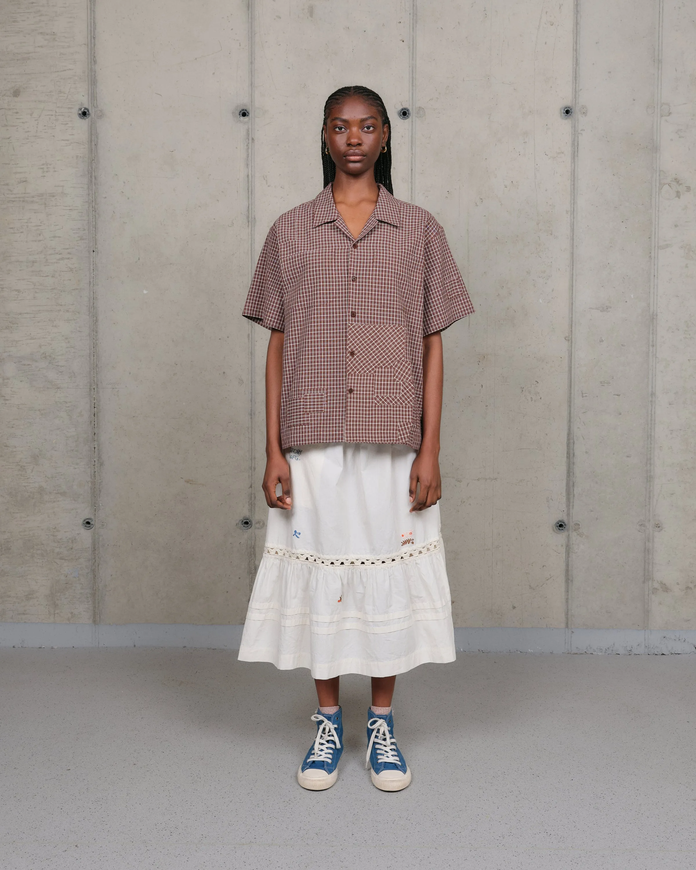 PA Shirt SS - Brown Check sold by Story Mfg. product image thumbnail 2