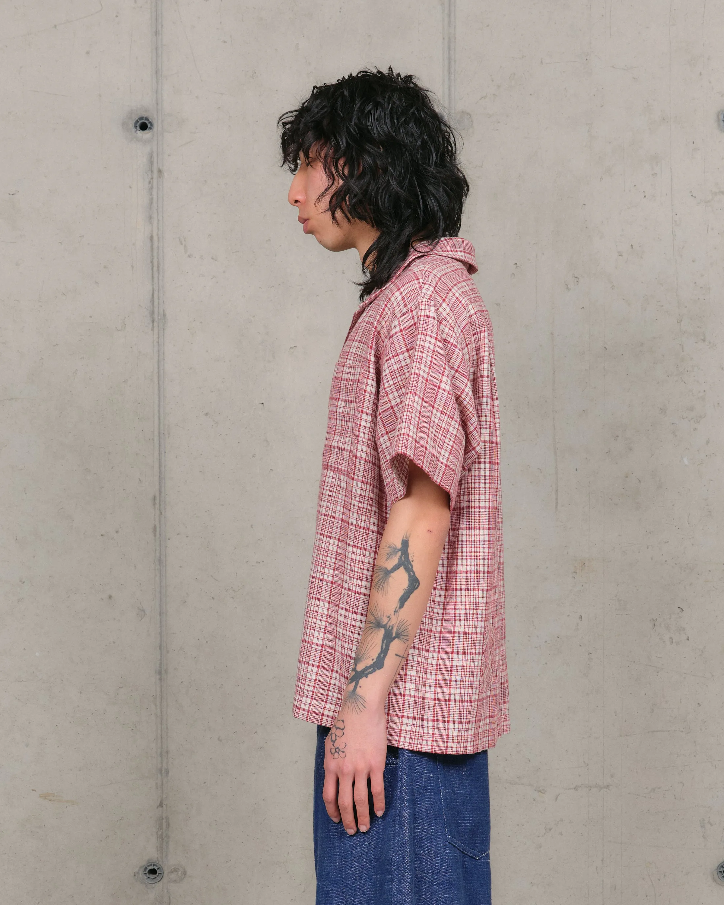 Greetings Shirt SS - Red Check Picnic sold by Story Mfg. product image thumbnail 4