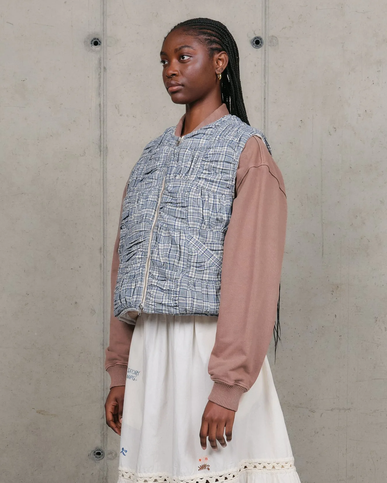 Pluto Vest - Interstellar Patchwork sold by Story Mfg. product image thumbnail 4