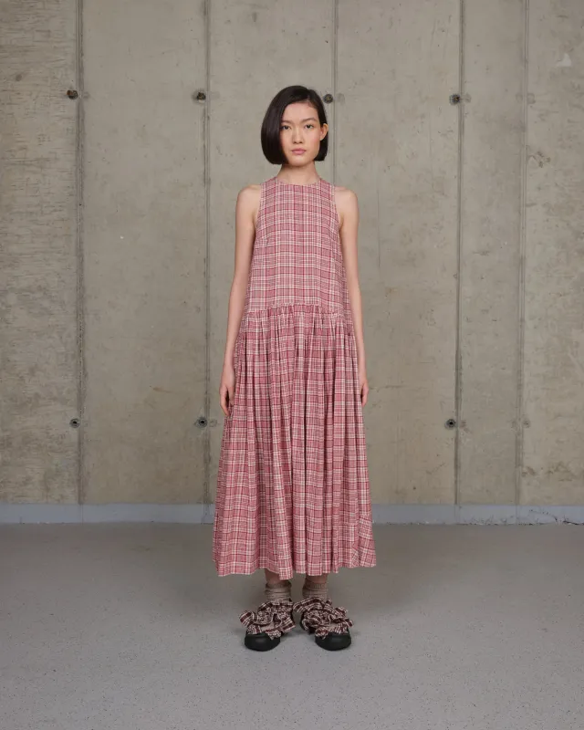 Echo Dress - Red Check Picnic made by Story Mfg.
