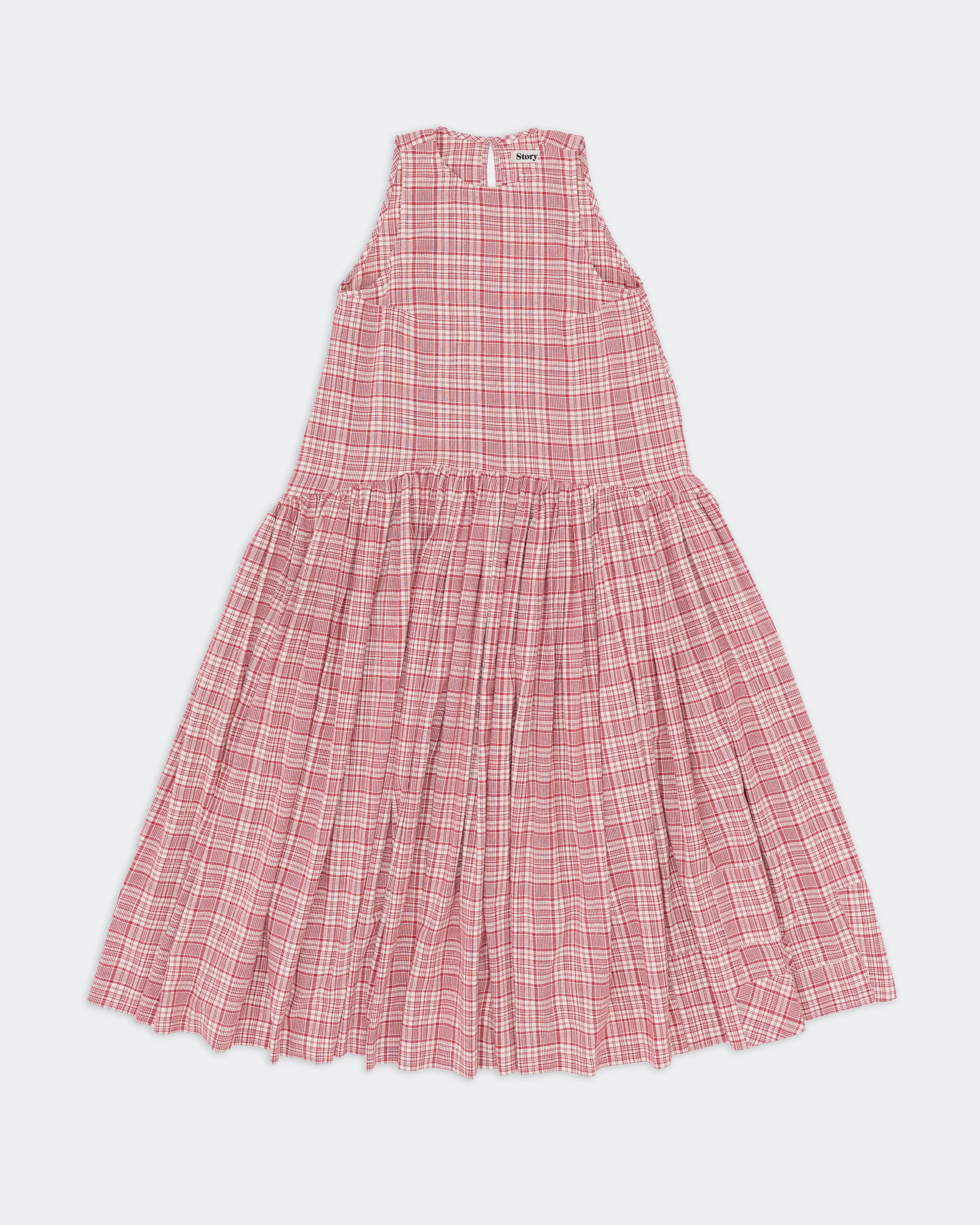 Echo Dress - Red Check Picnic sold by Story Mfg. product image thumbnail 5