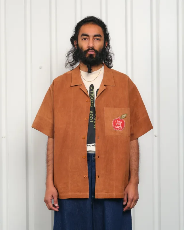 Greetings Shirt SS - Apple sold by Story Mfg.