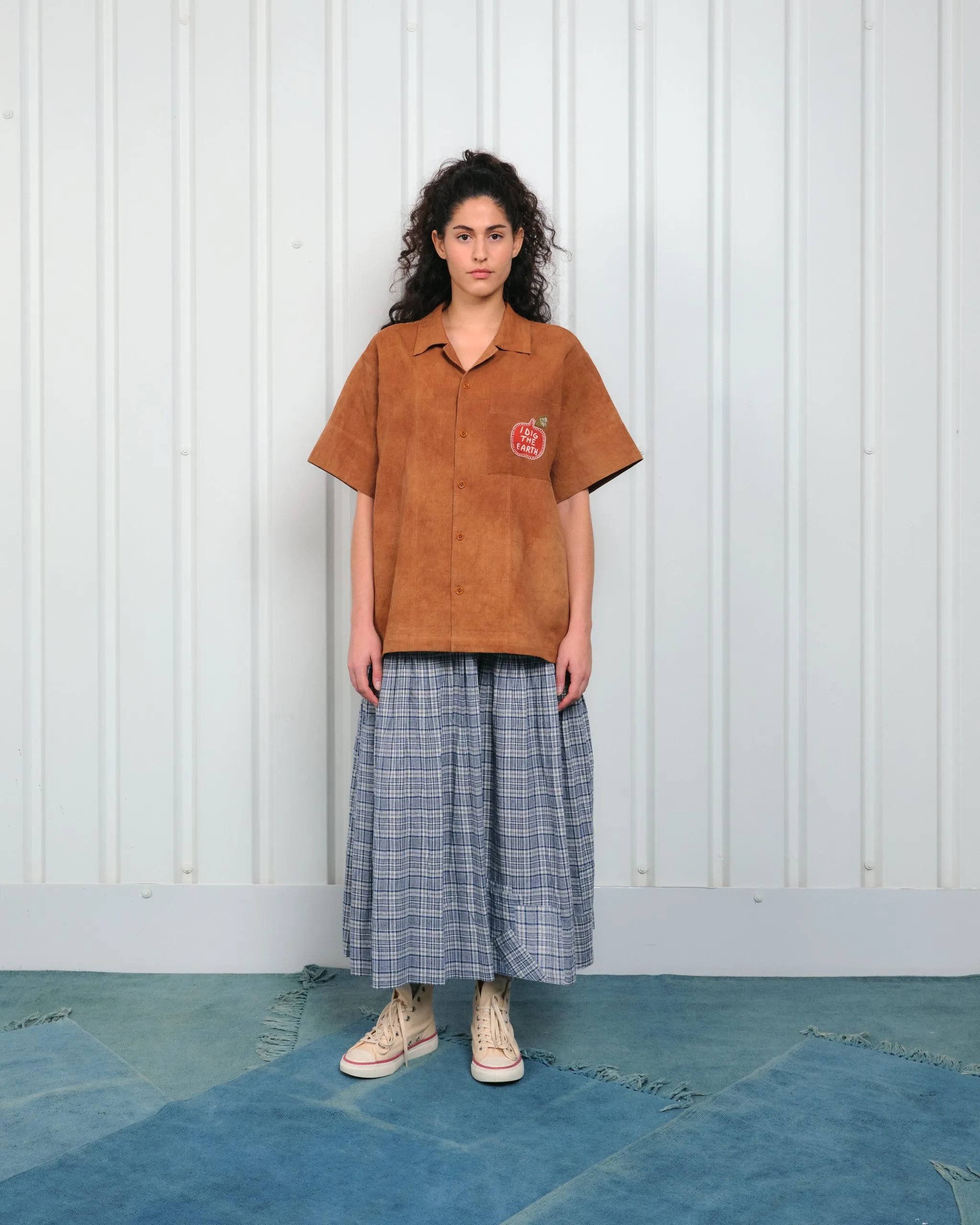 Greetings Shirt SS - Apple sold by Story Mfg. product image thumbnail 3