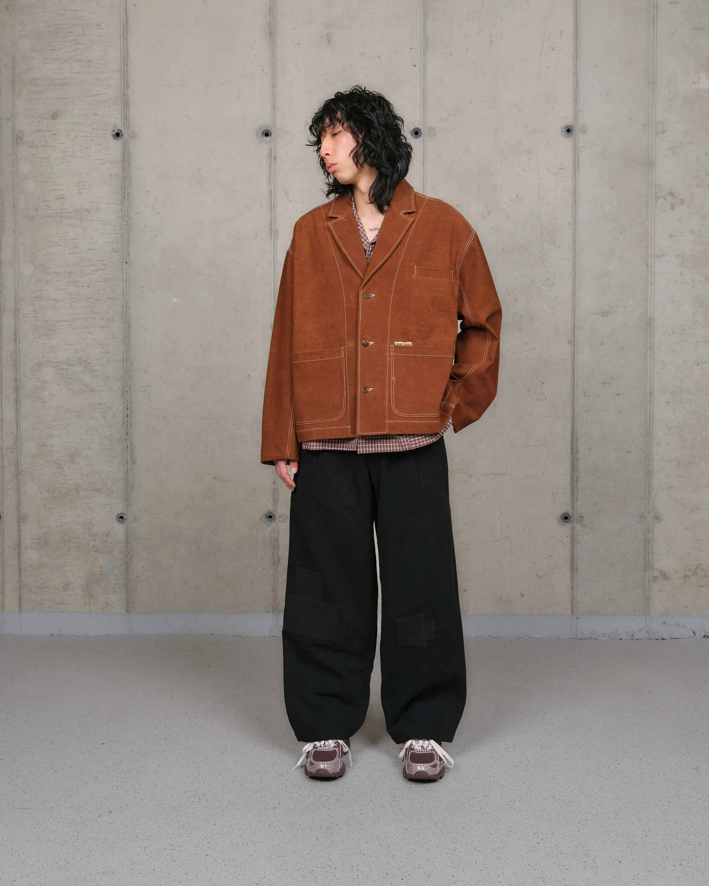 Cove Jacket - Brown Wonky-Wear sold by Story Mfg. product image thumbnail 2