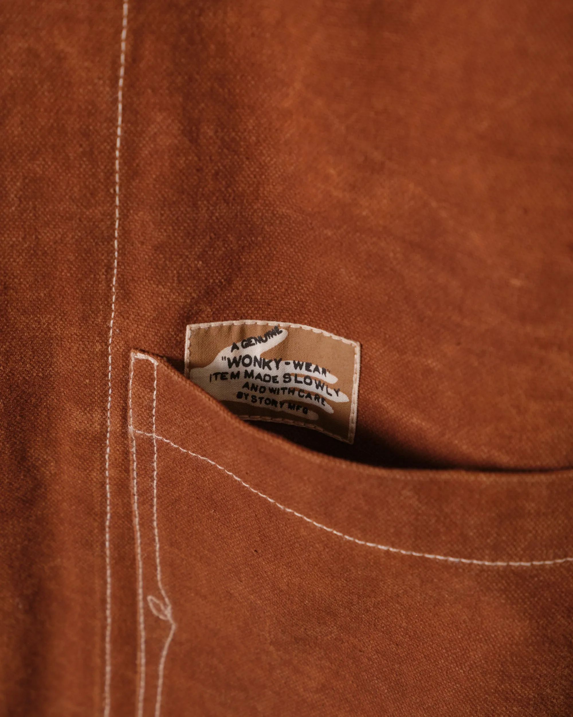 Cove Jacket - Brown Wonky-Wear sold by Story Mfg. product image thumbnail 3