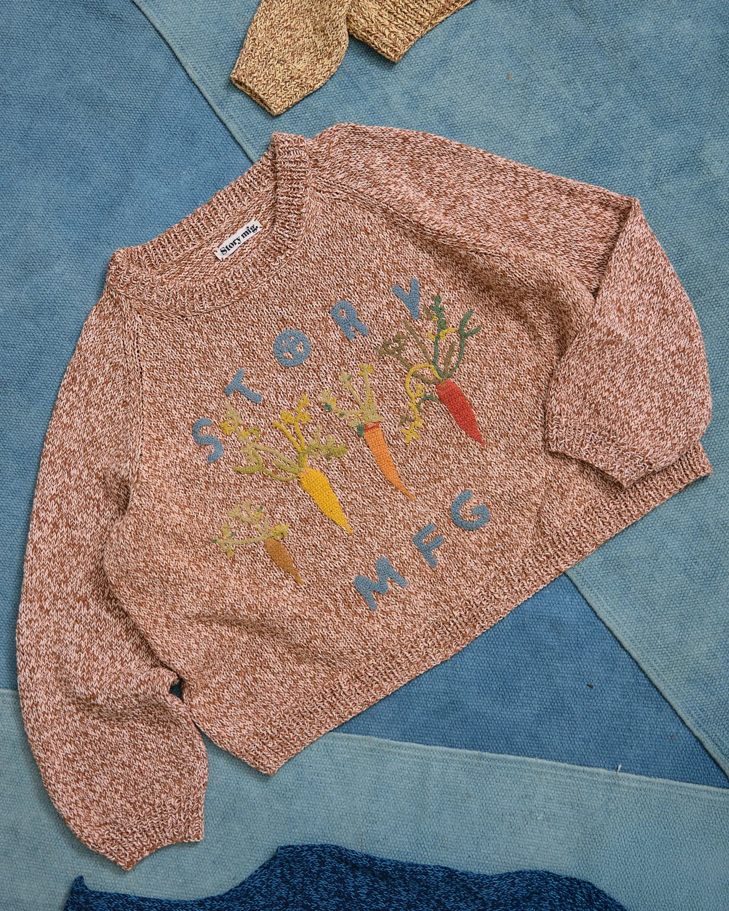 Bulb Knit Jumper - Brown Carrots sold by Story Mfg. product image thumbnail 5