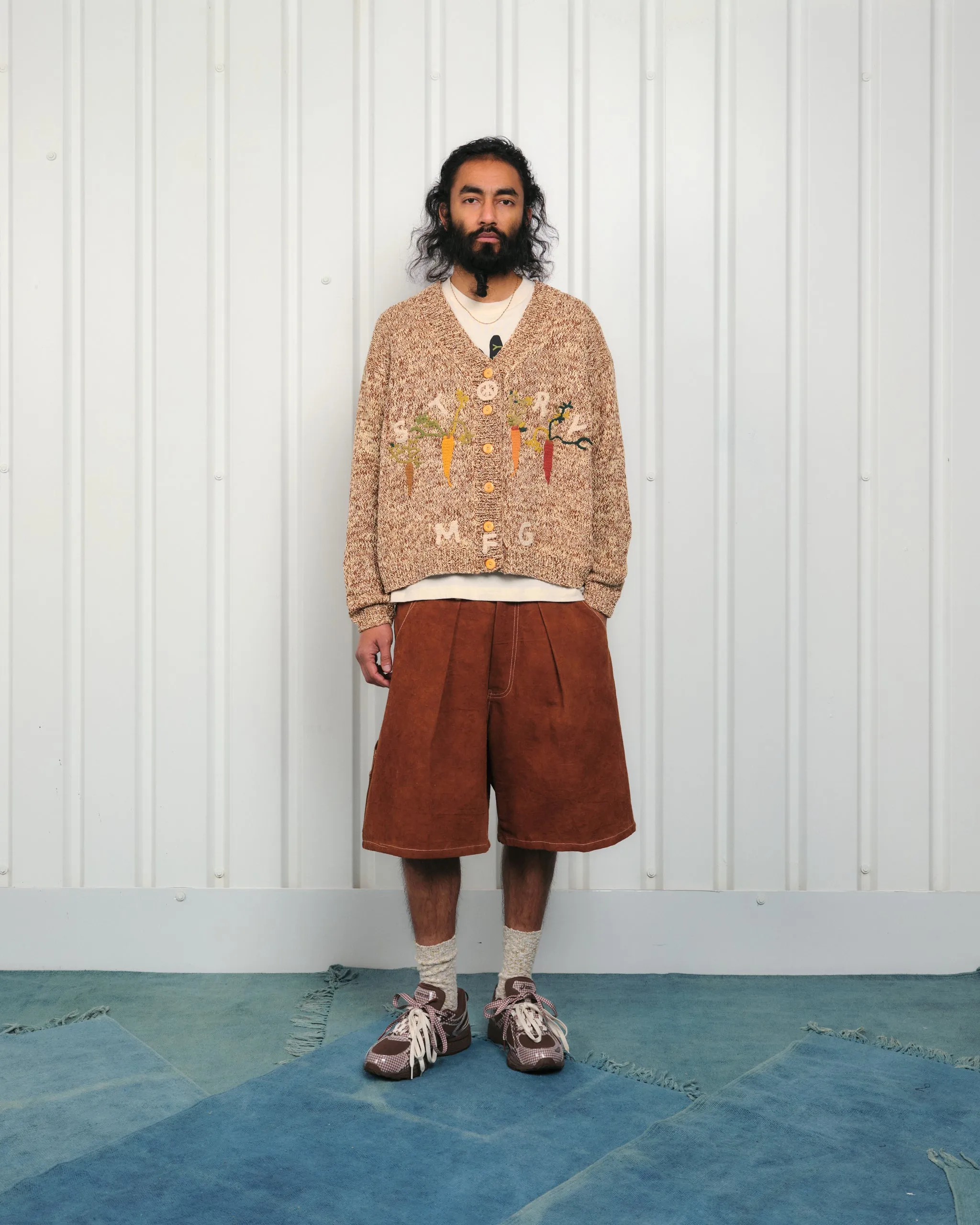 Bulb Knit Cardigan - Jackfruit Carrots sold by Story Mfg. product image thumbnail 2
