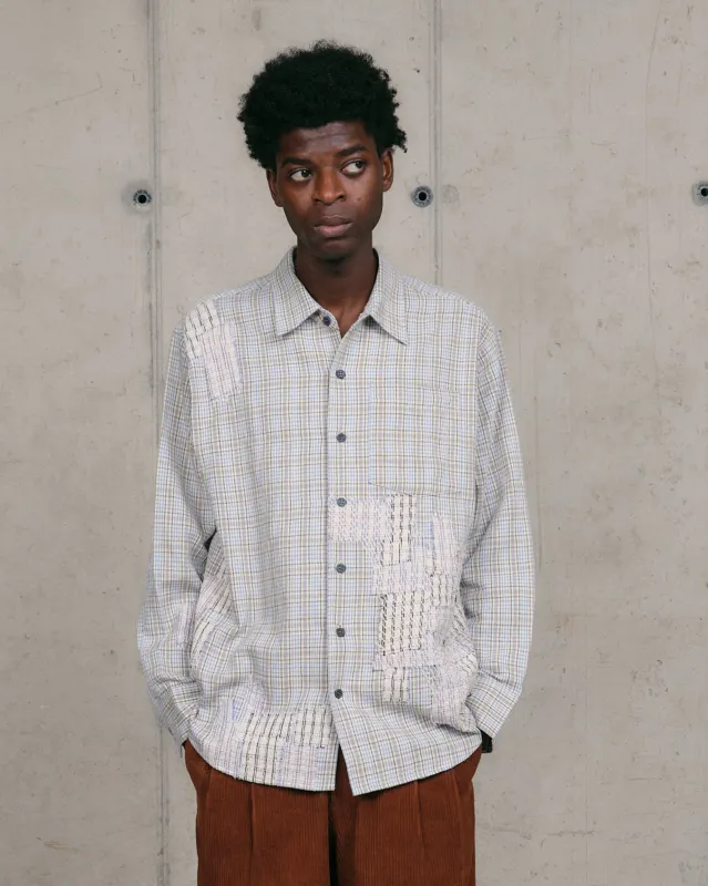 Plane Shirt - Scrap Patchwork made by Story Mfg.