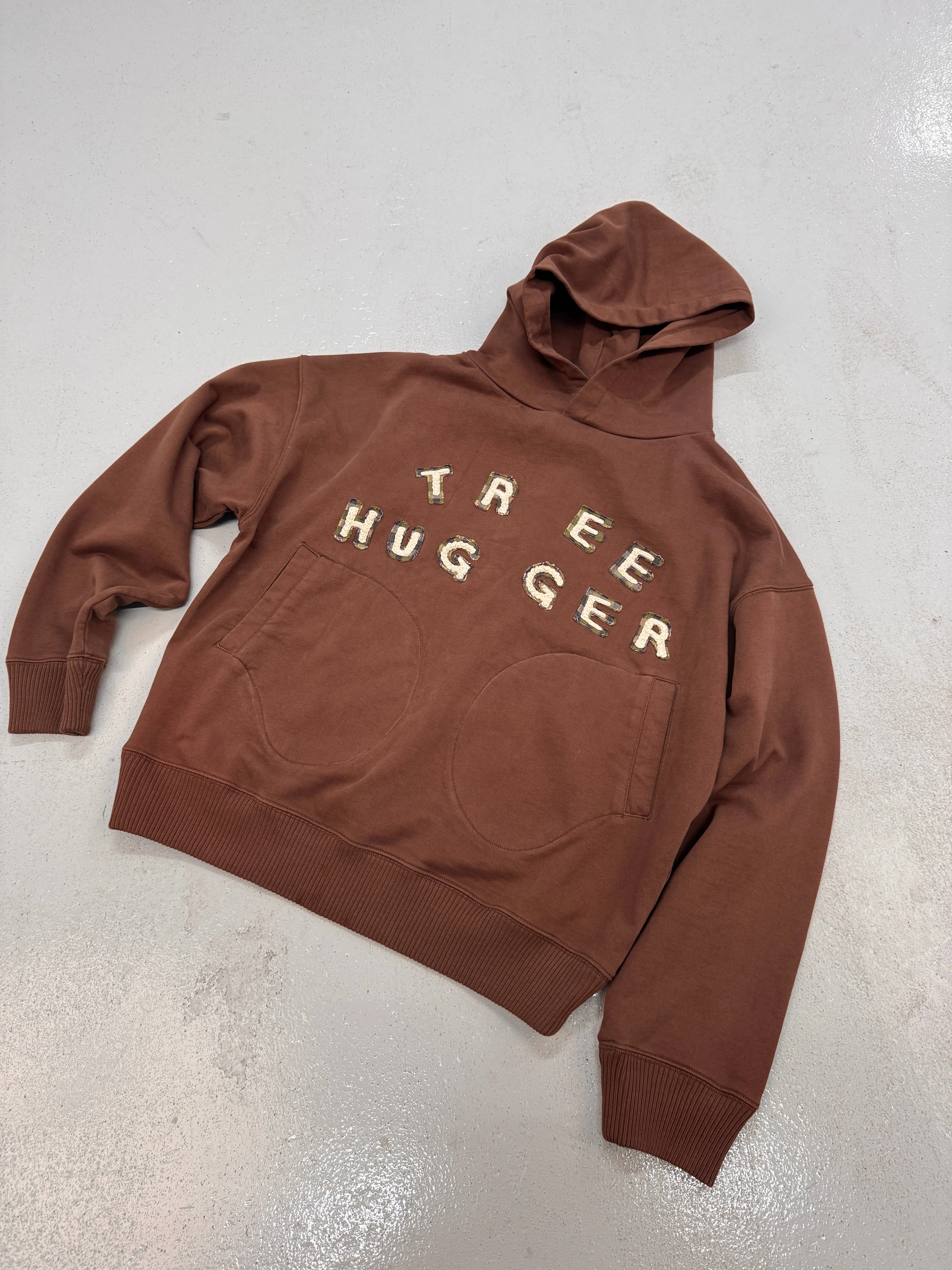 Mitten Hoodie - Brown Tree Hugger sold by Story Mfg. product image thumbnail 4