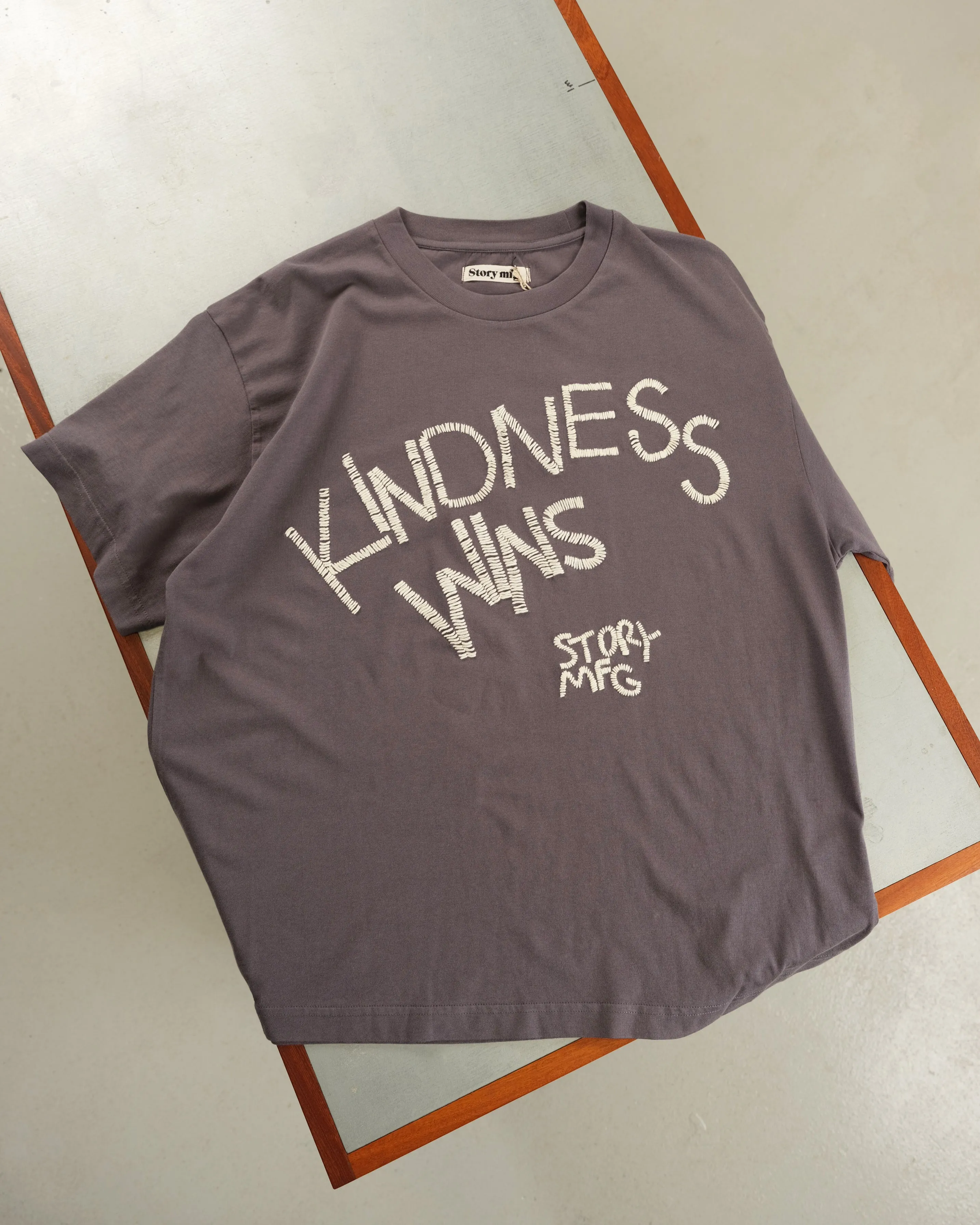 Grateful Tee SS - Kindness Wins sold by Story Mfg. product image thumbnail 3