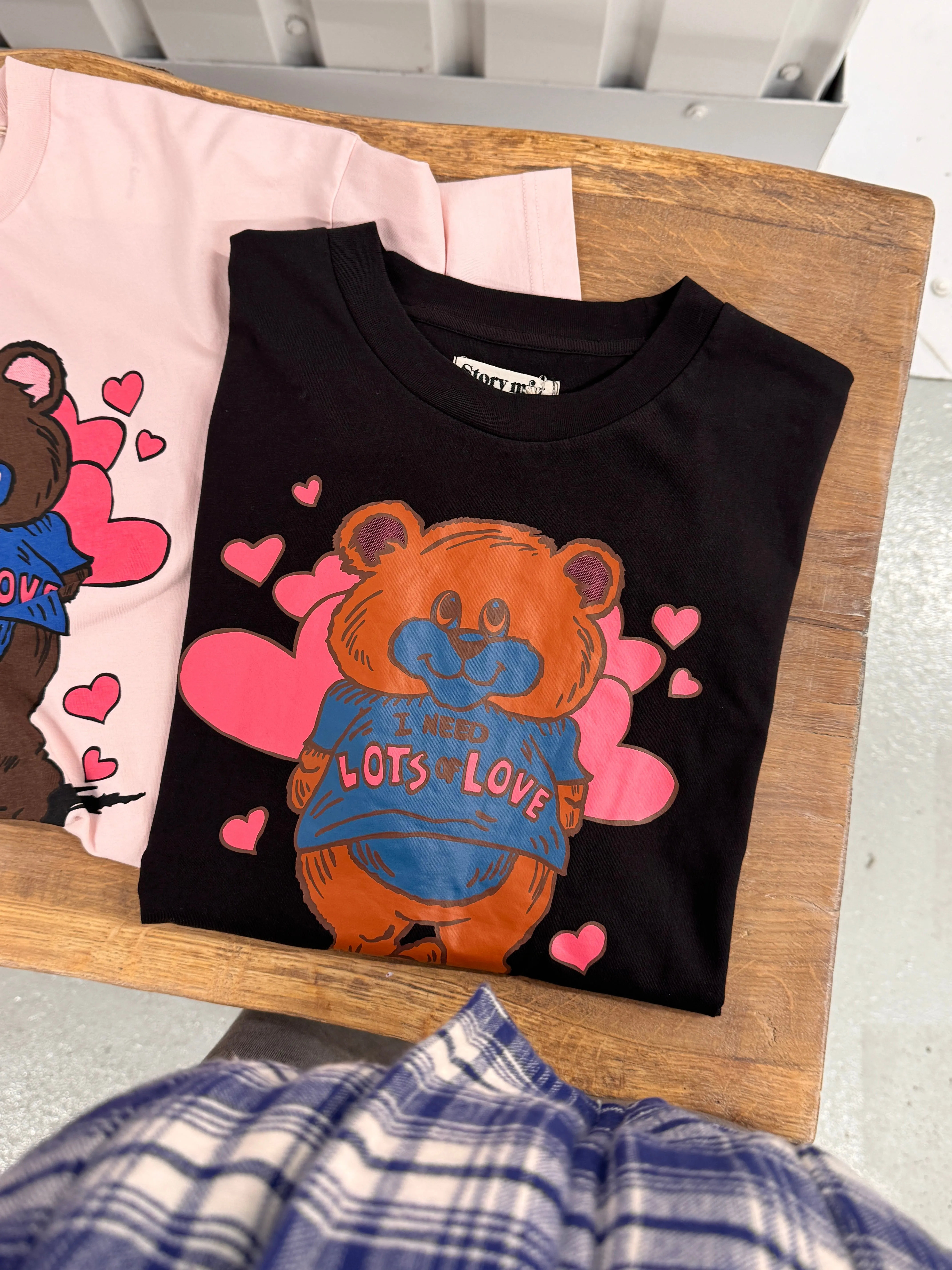 Grateful Tee SS - Black Lots Of Love sold by Story Mfg. product image thumbnail 3