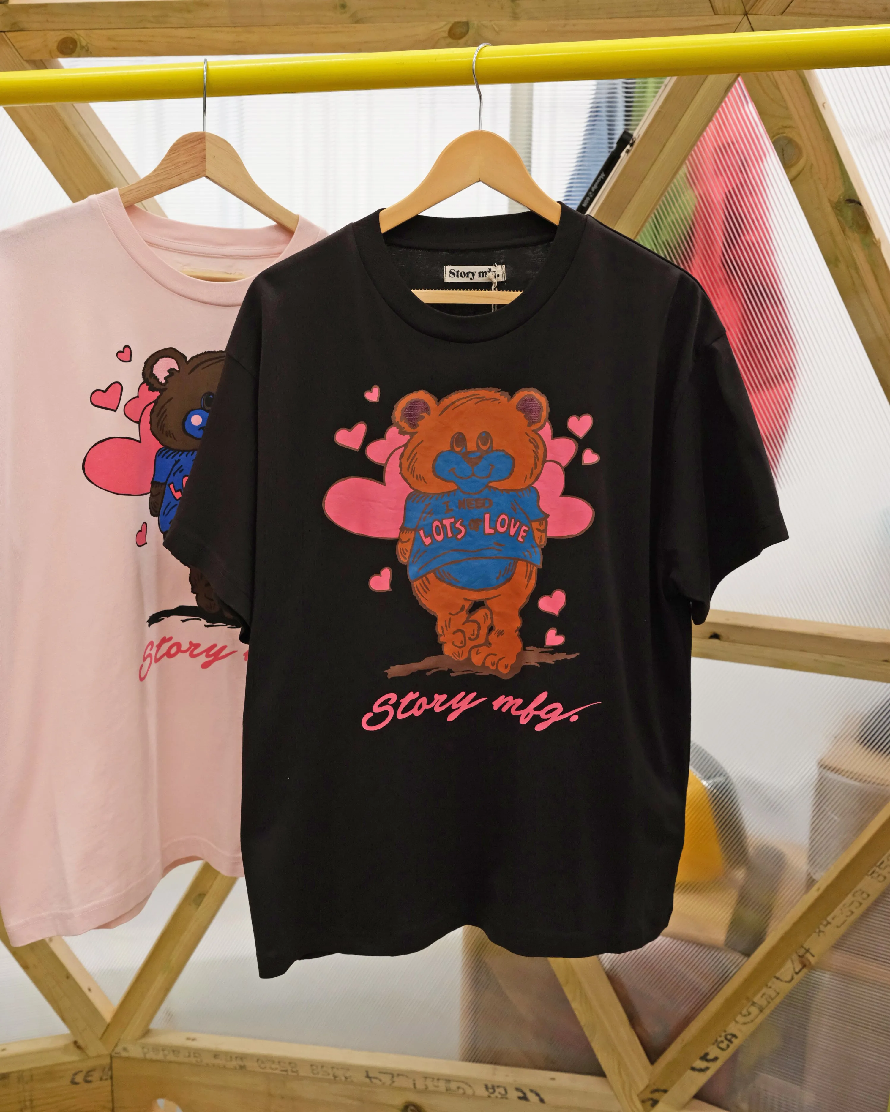 Grateful Tee SS - Black Lots Of Love sold by Story Mfg. product image thumbnail 2