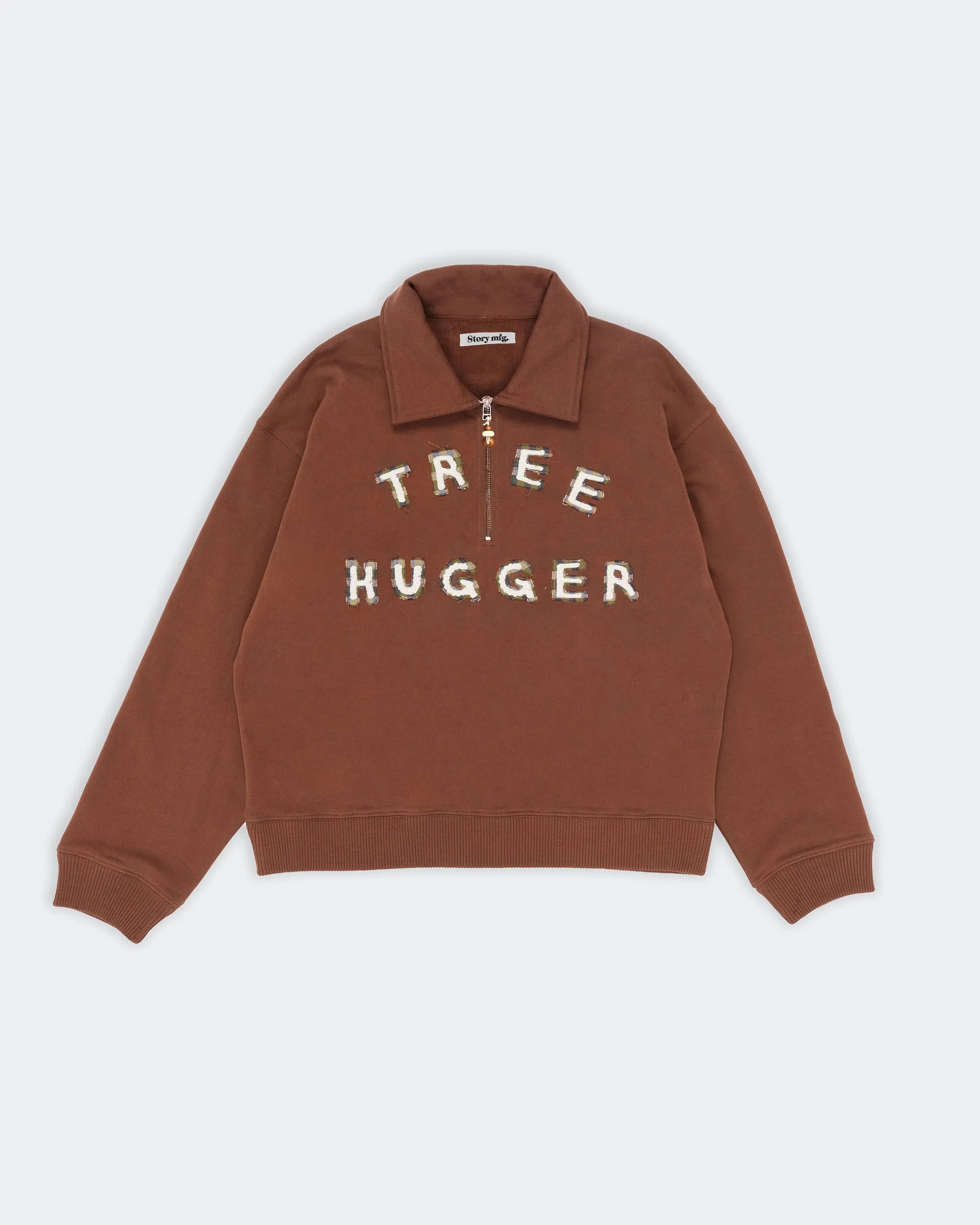 Geo Pullover - Brown Tree Hugger sold by Story Mfg.