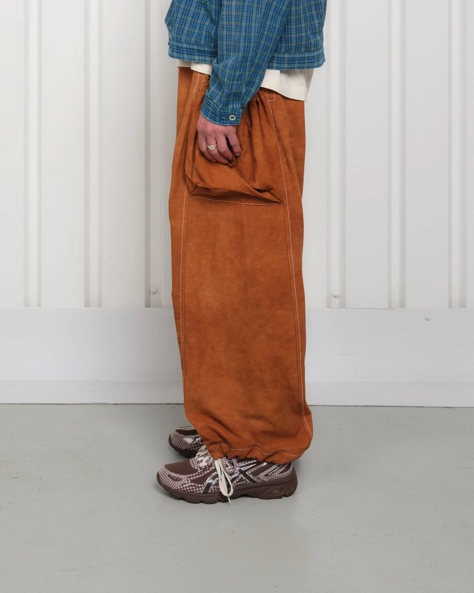 Salt Pants - Brown Contrast Slub sold by Story Mfg. product image thumbnail 4