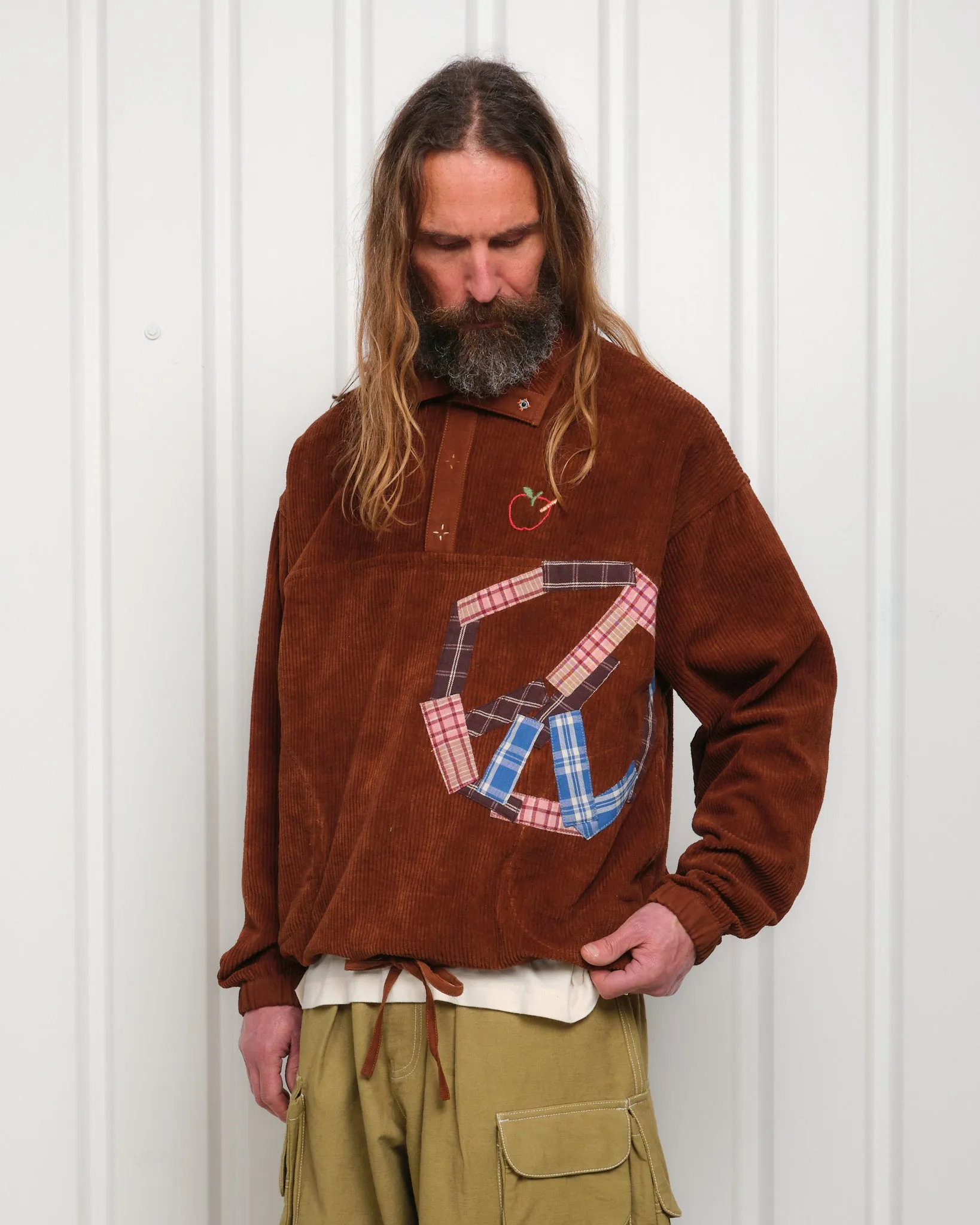 Polite Pullover - Peace Patchwork sold by Story Mfg. product image thumbnail 5