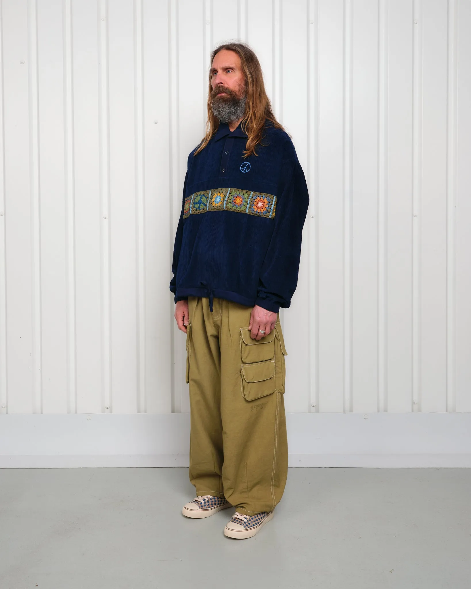 Polite Pullover - Indigo Corduroy sold by Story Mfg. product image thumbnail 3