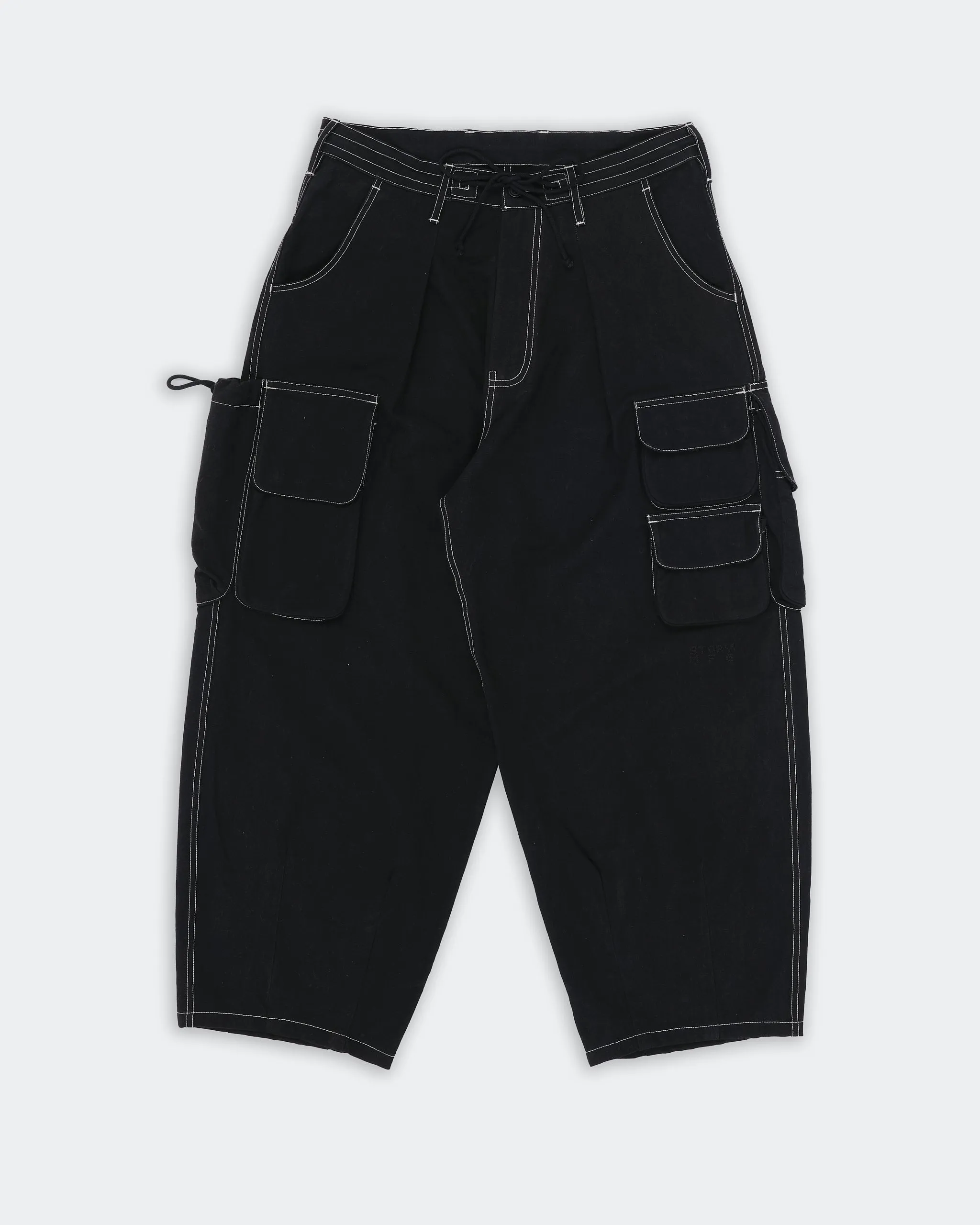 Forager Pants - Black Contrast Slub sold by Story Mfg. product image thumbnail 3