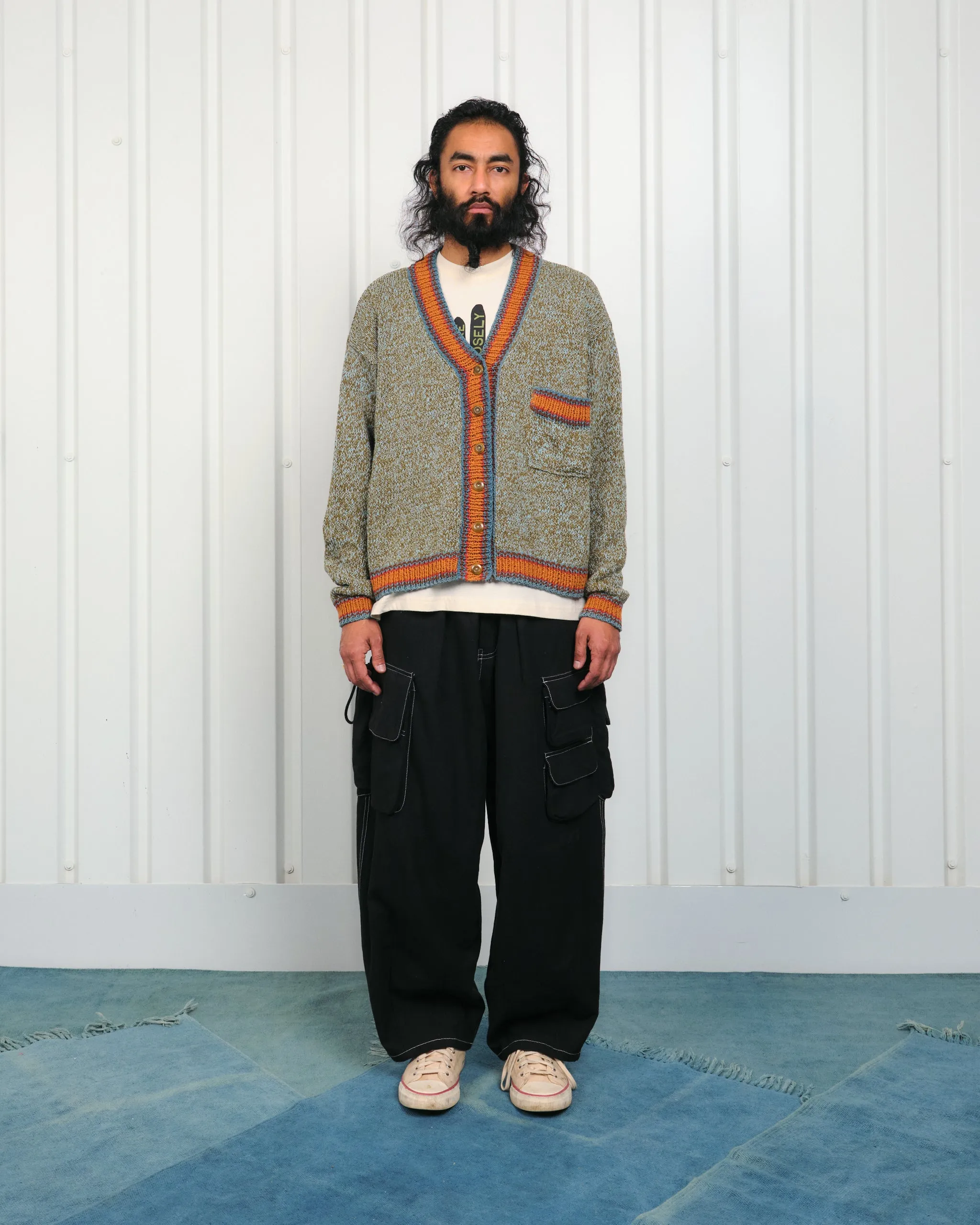 Forager Pants - Black Contrast Slub sold by Story Mfg. product image thumbnail 2