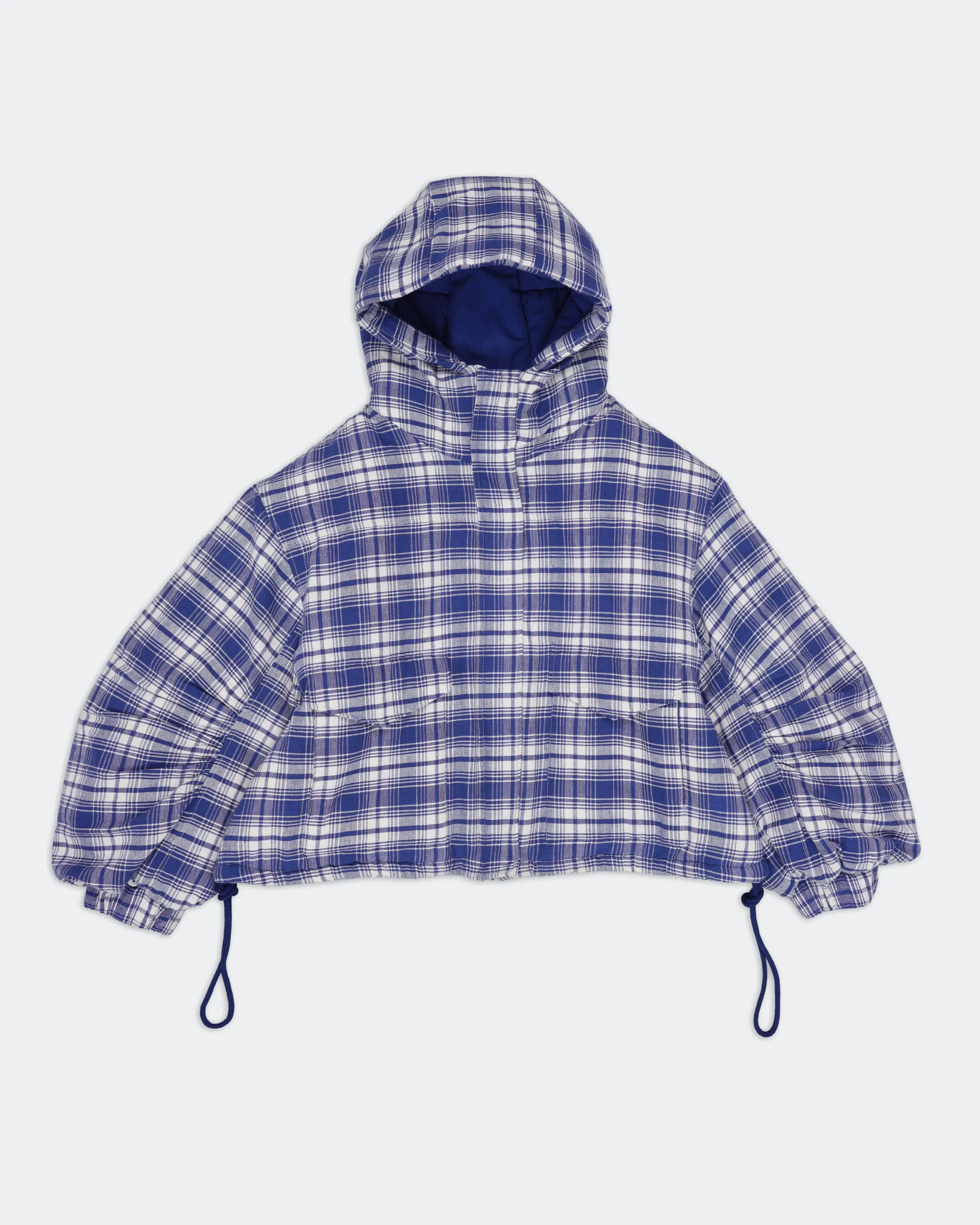 Fable Jacket - Indigo Check Handloom sold by Story Mfg. product image thumbnail 3