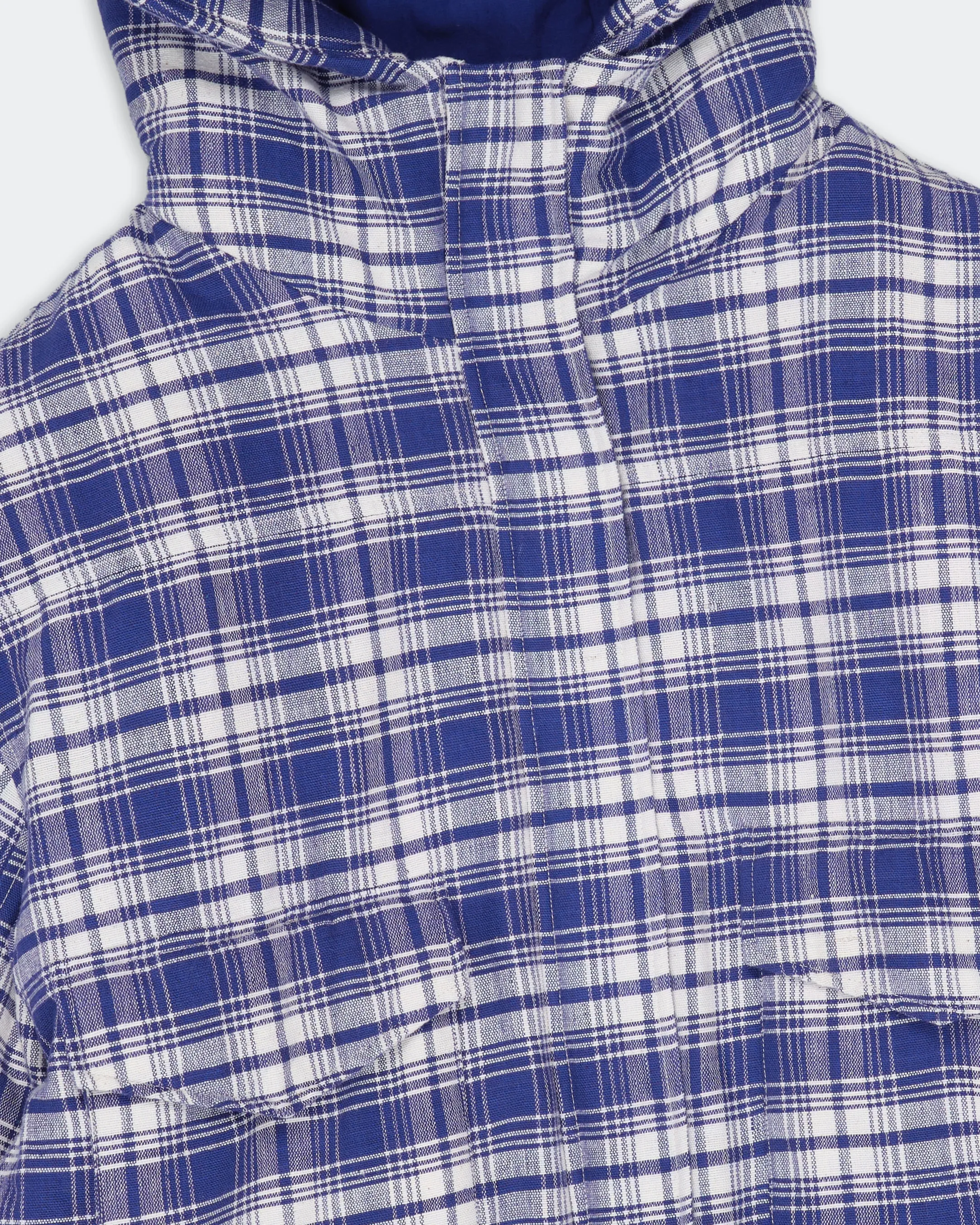 Fable Jacket - Indigo Check Handloom sold by Story Mfg. product image thumbnail 5
