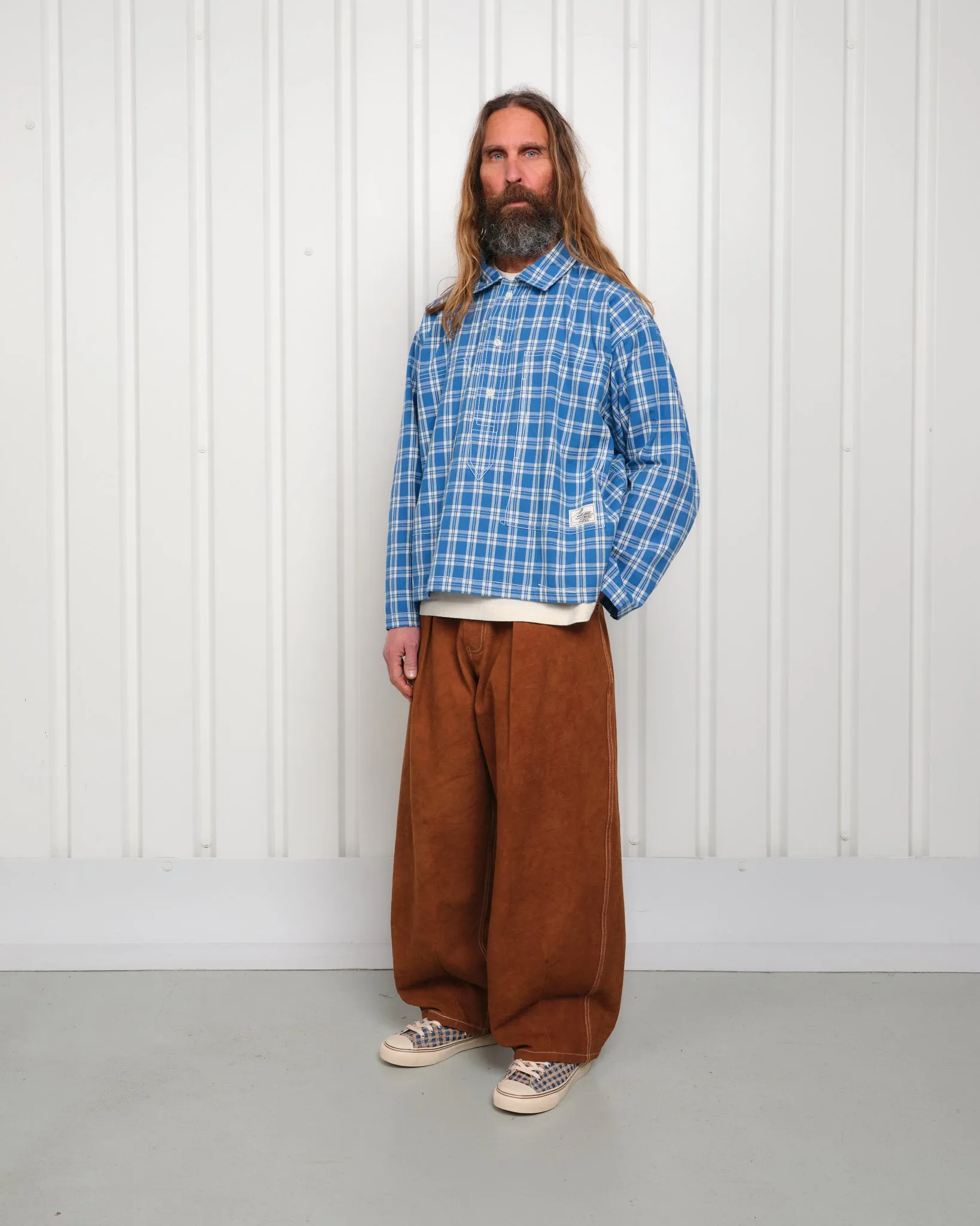 Work Shirt - Country Check Wonky-Wear sold by Story Mfg. product image thumbnail 4